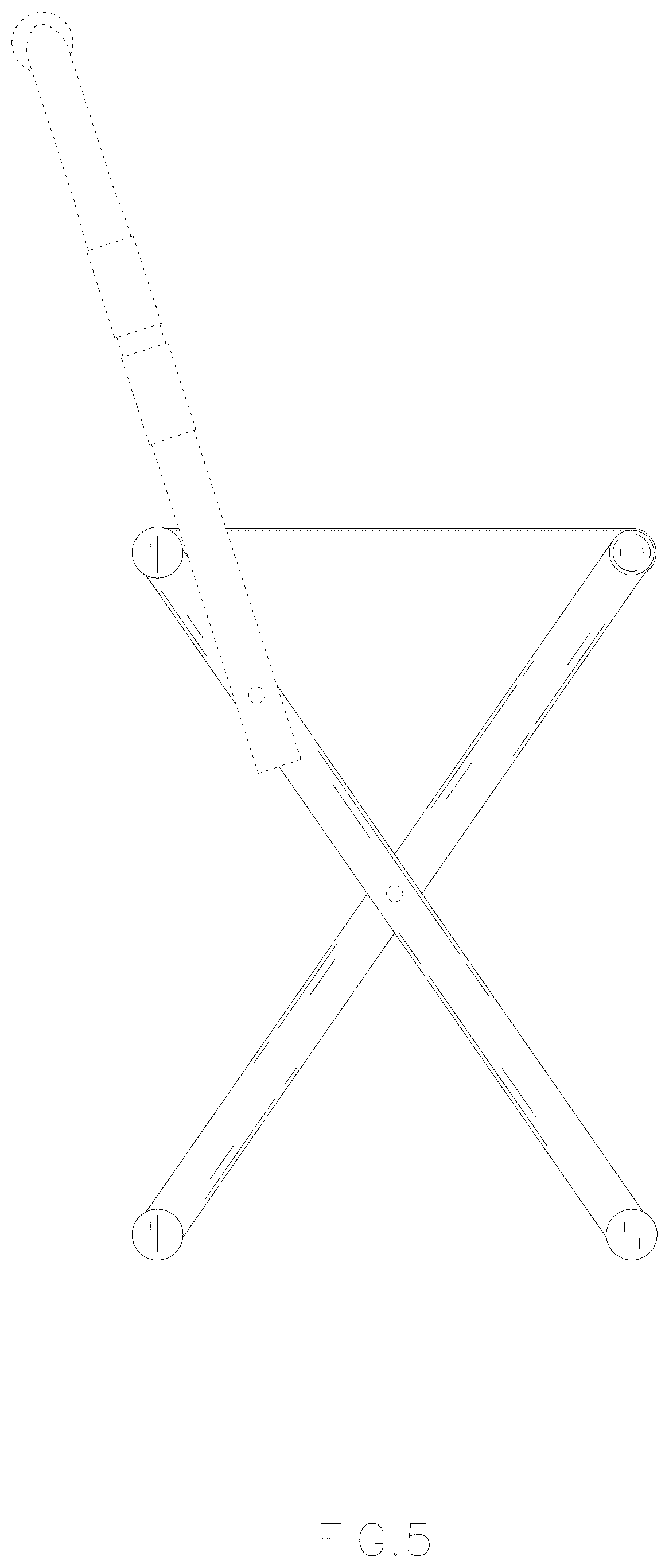 Patent USD1077496 Figure 5 – Chair