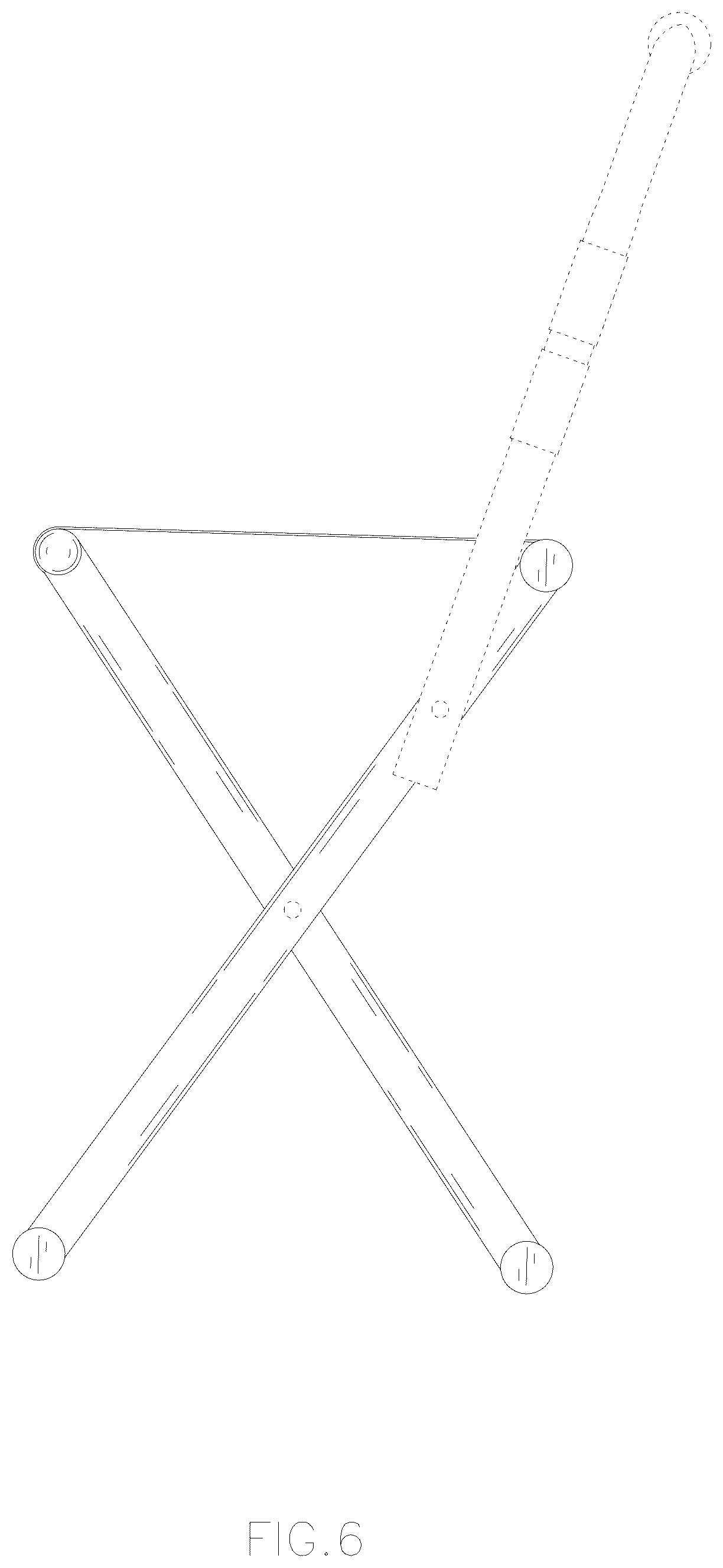Patent USD1077496 Figure 6 – Chair