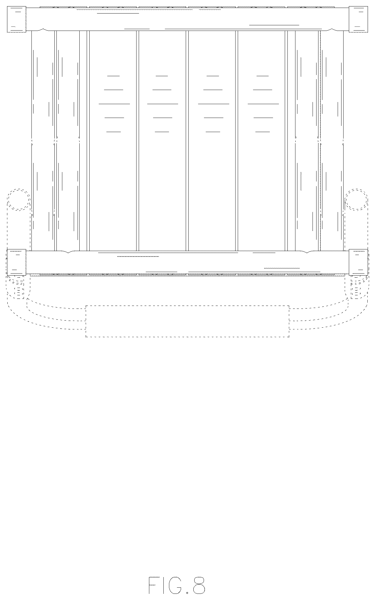 Patent USD1077496 Figure 8 – Chair