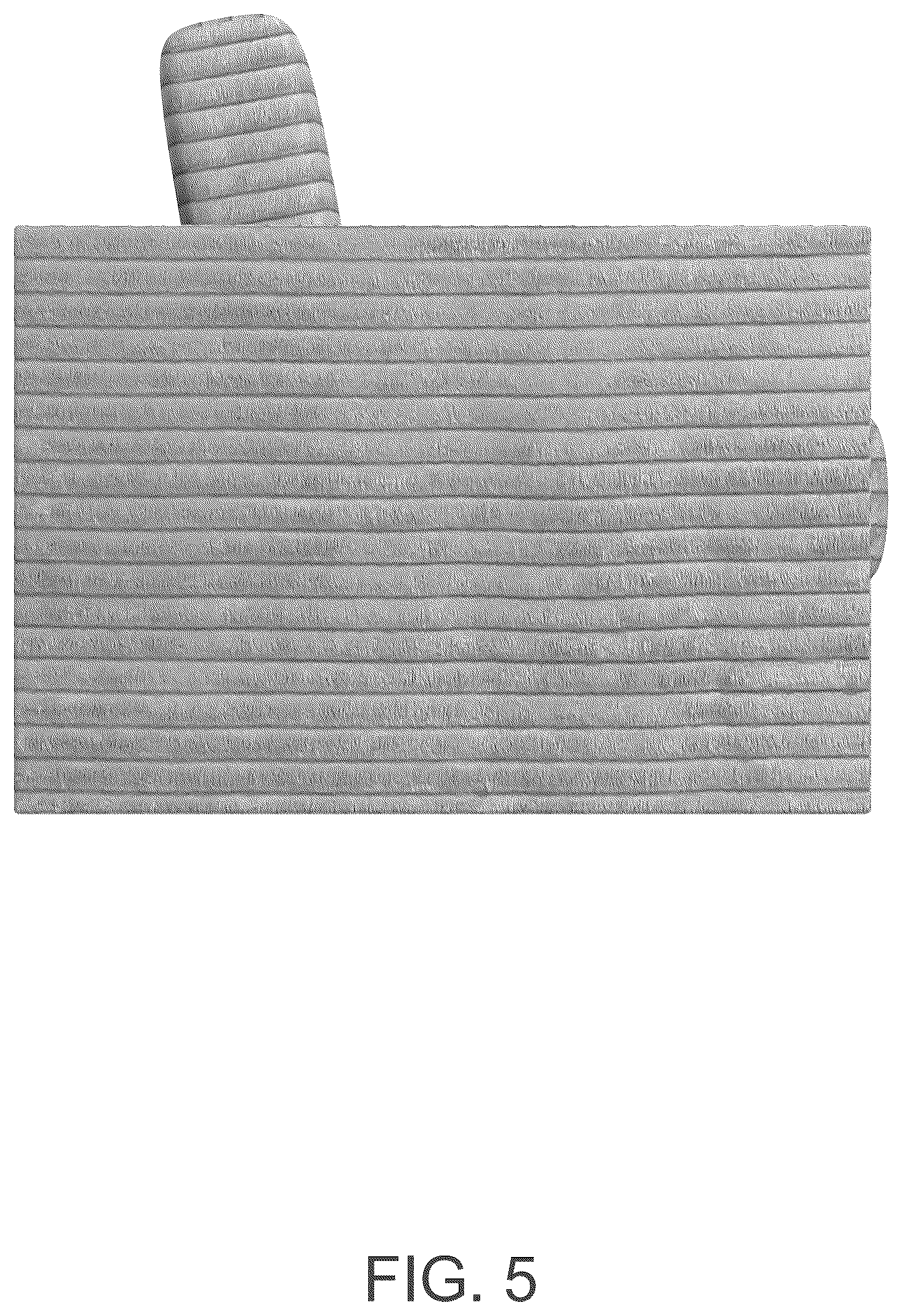Patent USD1077499 Figure 5 – Single sofa