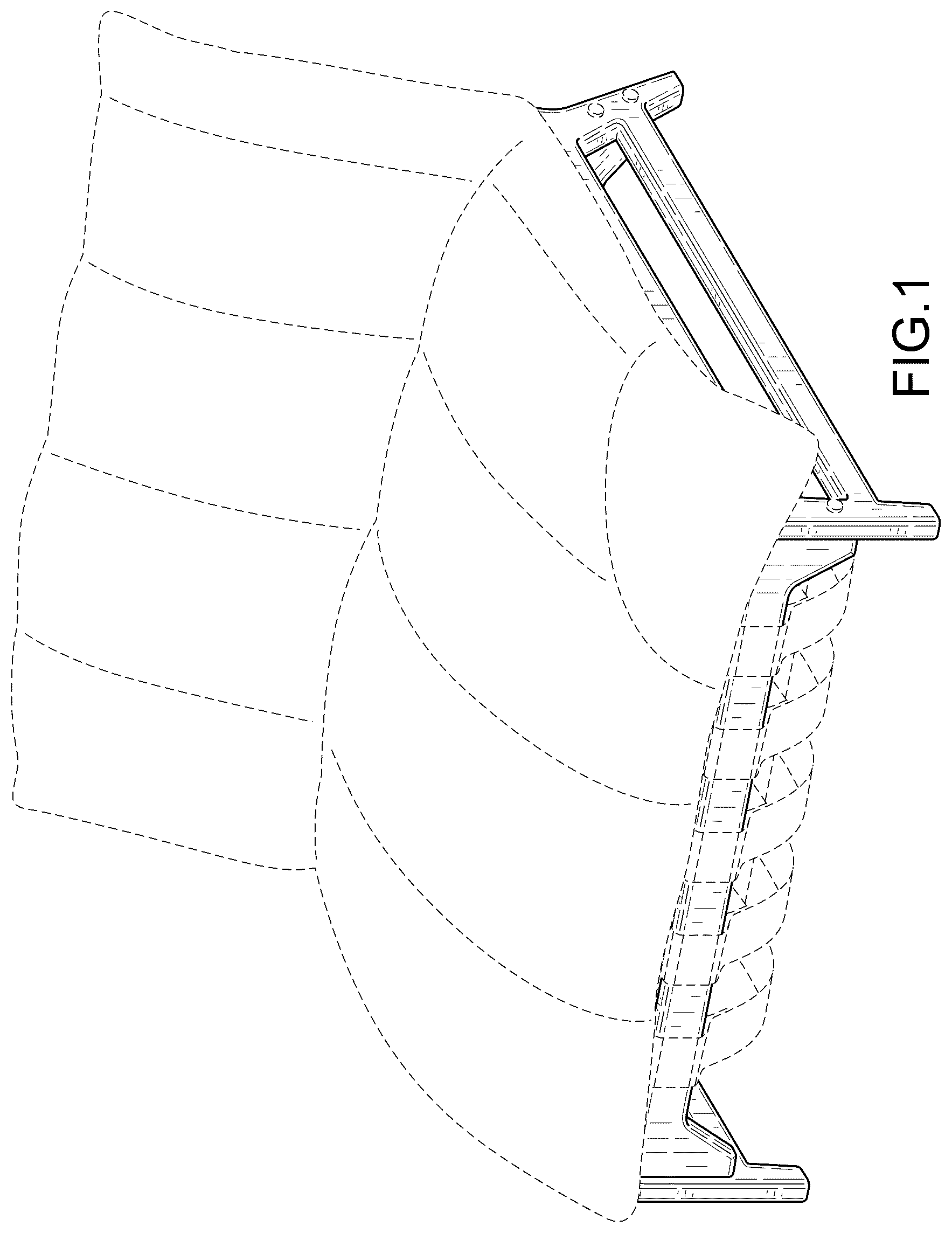 Patent USD1077501 — Chair — Figure 1