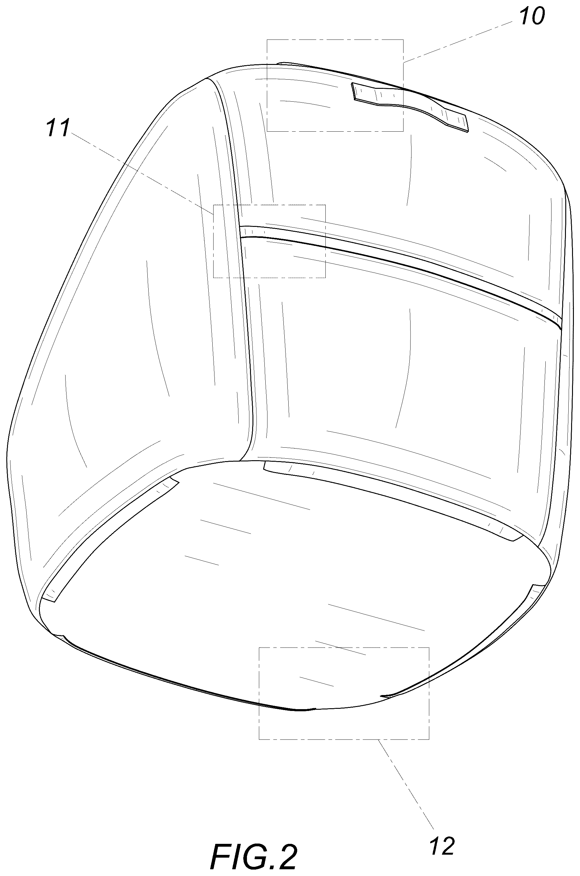 Patent USD1077502 Figure 2 – Sofa