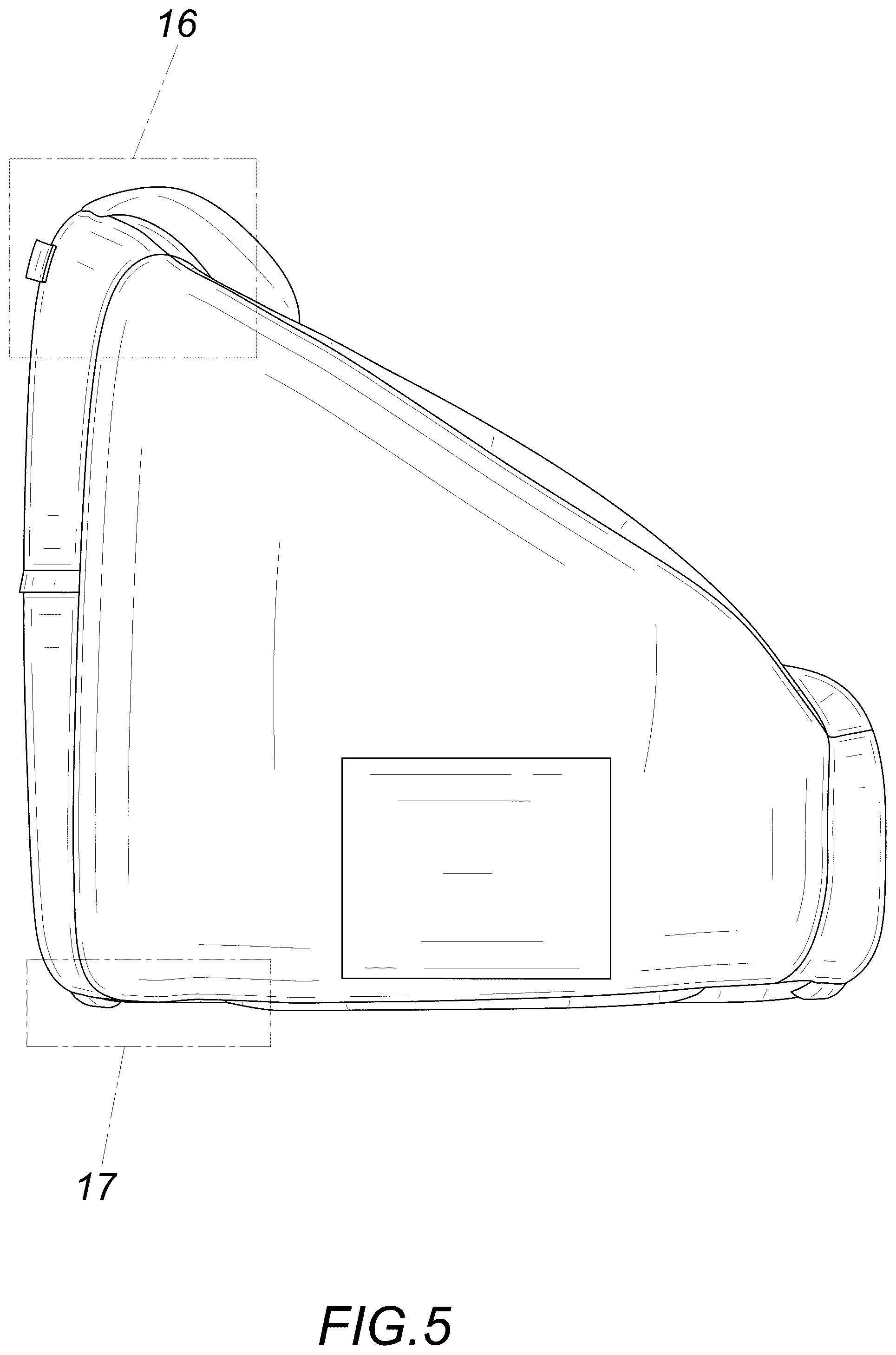 Patent USD1077502 Figure 5 – Sofa