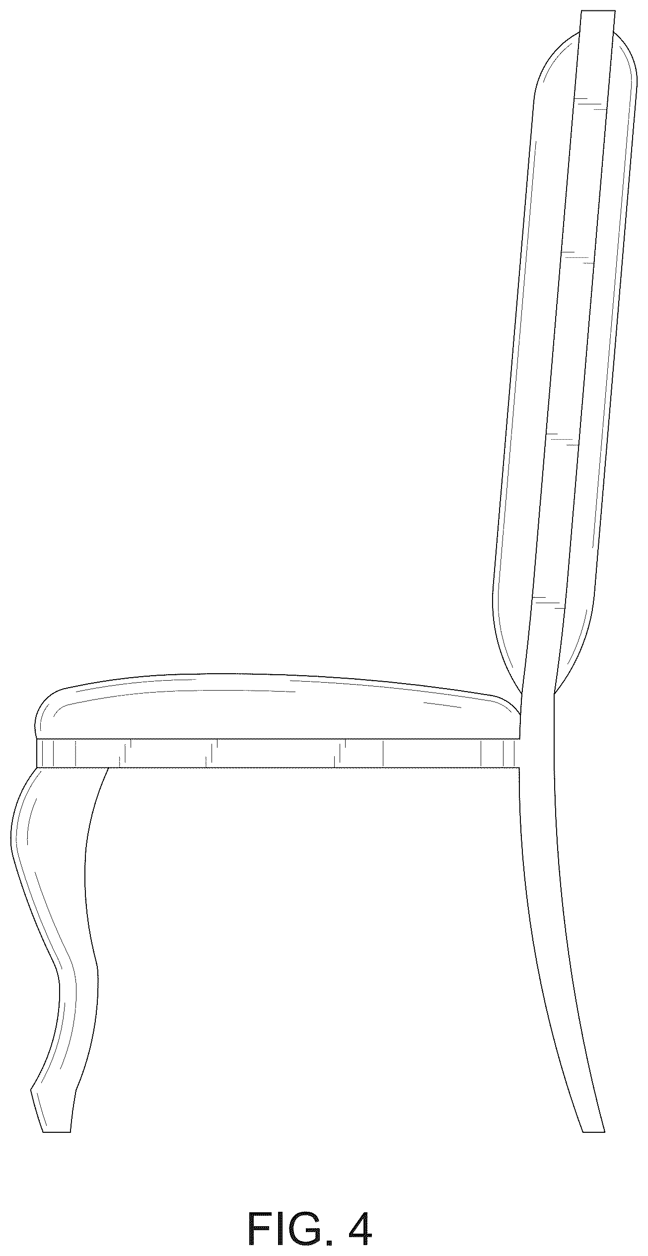 Patent USD1077503 Figure 4 – Chair