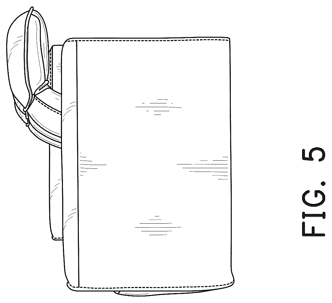 Patent USD1077504 Figure 5 – Sofa