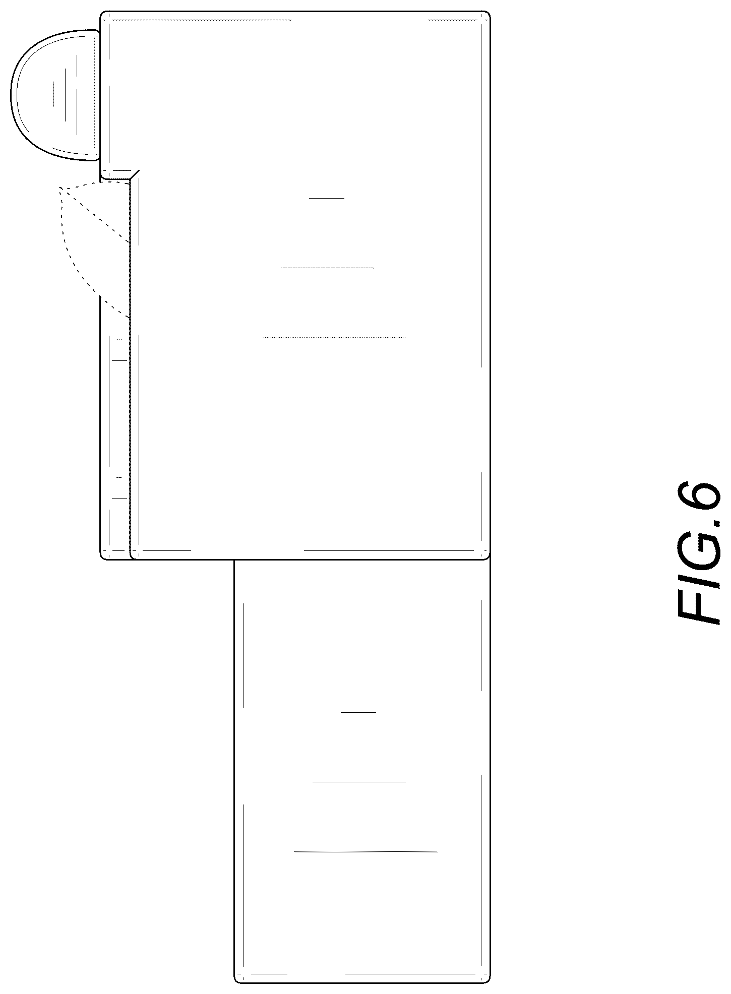 Patent USD1077505 Figure 6 – Sectional sofa