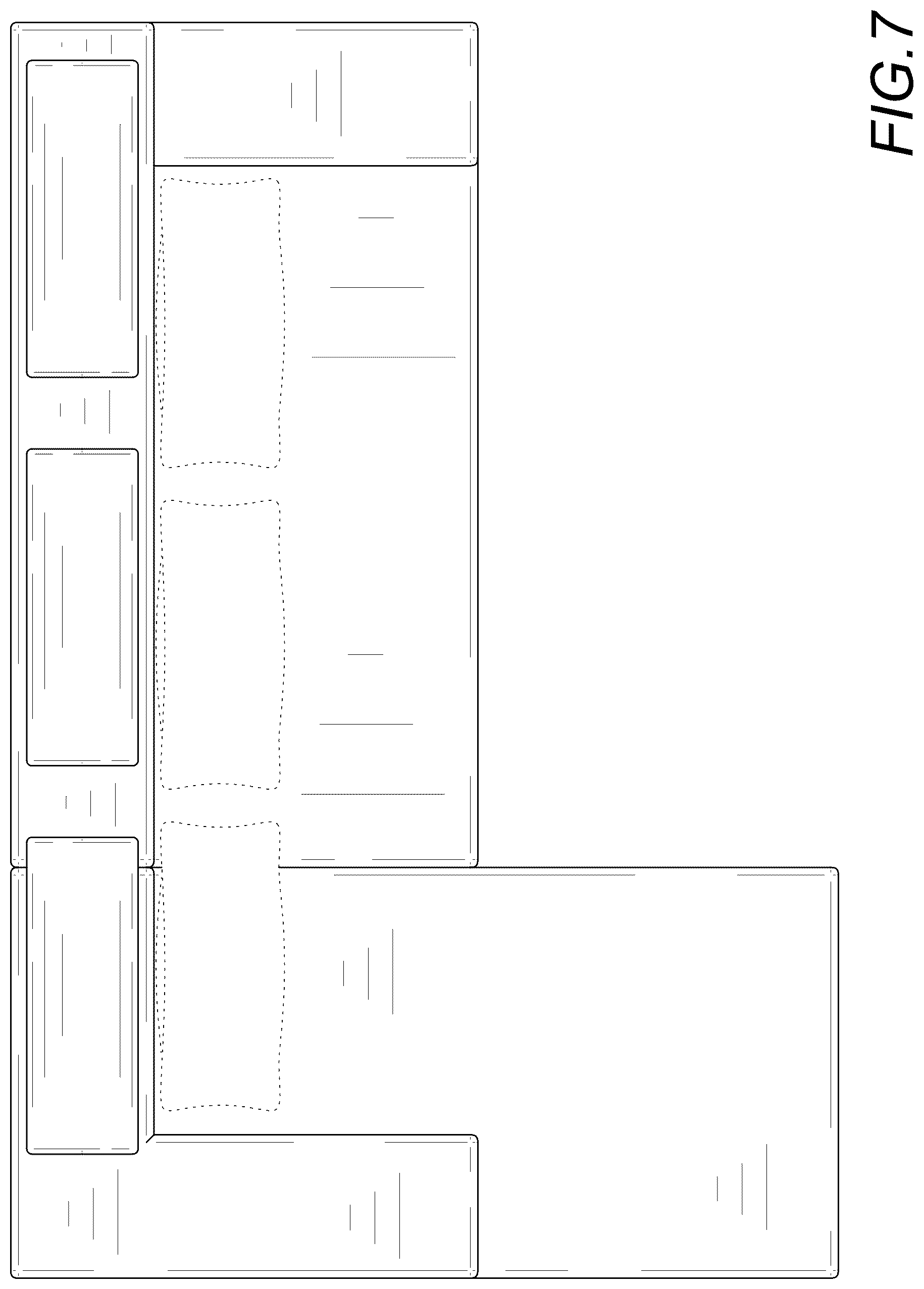Patent USD1077505 Figure 7 – Sectional sofa