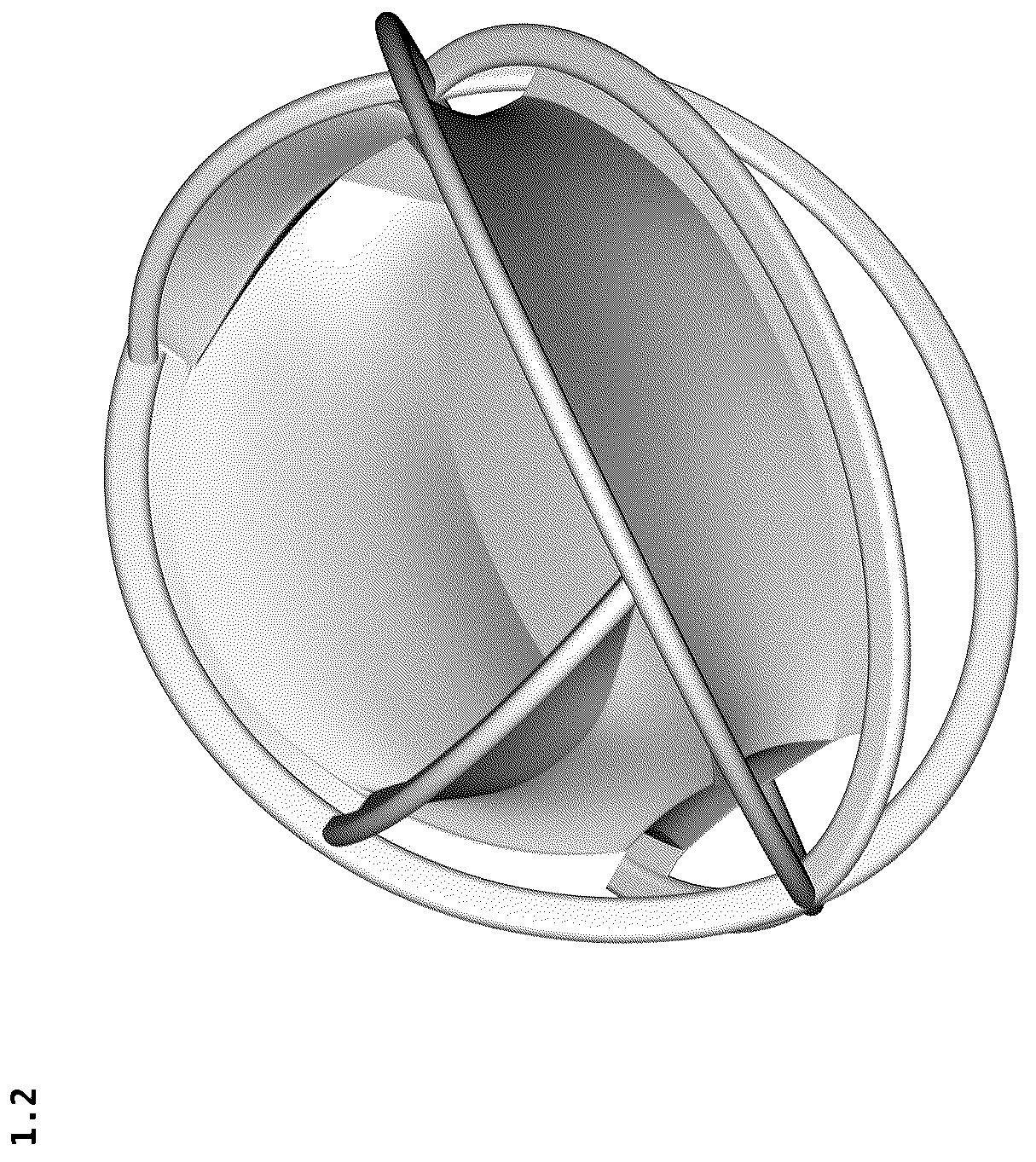 Patent USD1077506 Figure 2 – Baby bed