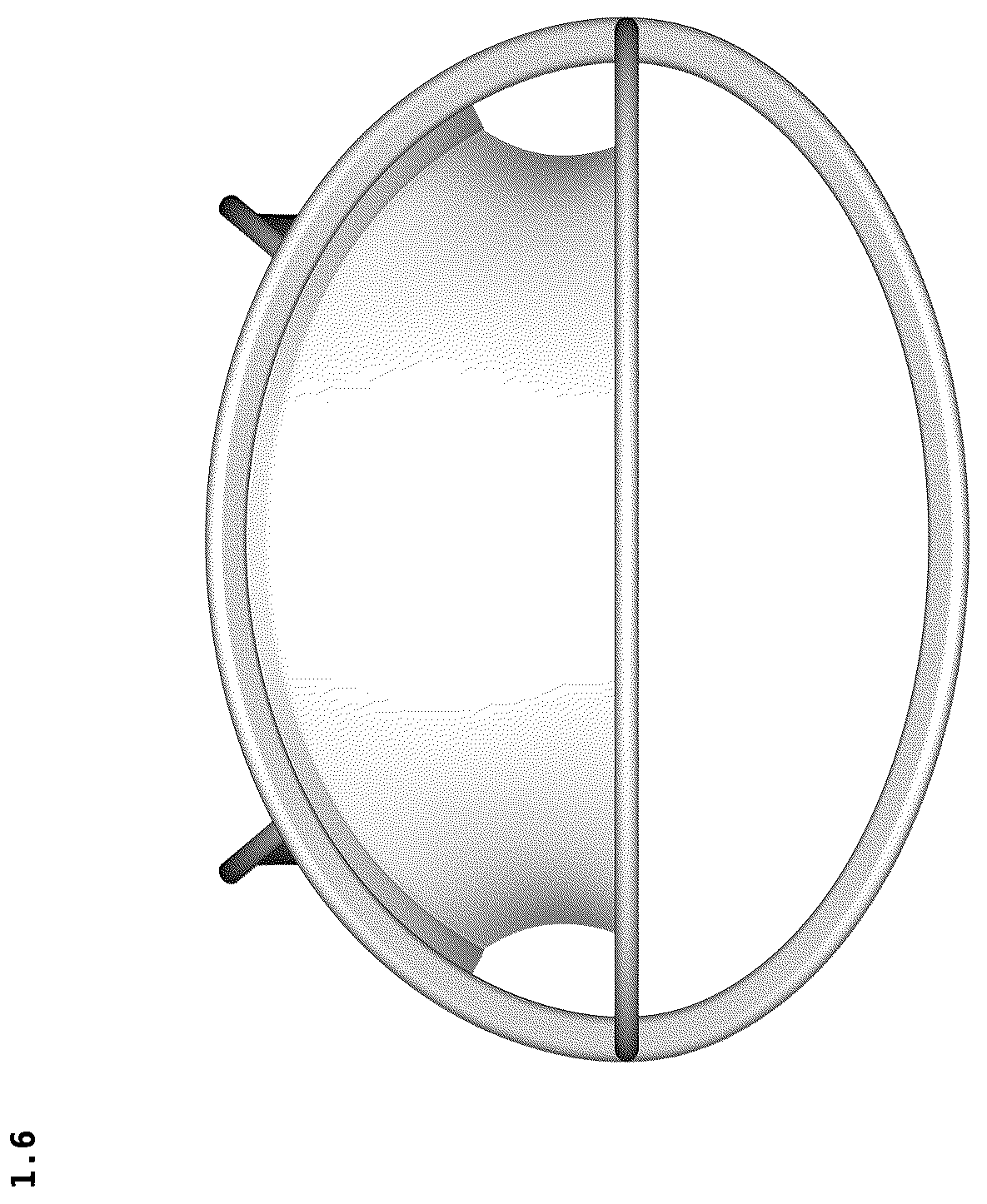Patent USD1077506 Figure 6 – Baby bed