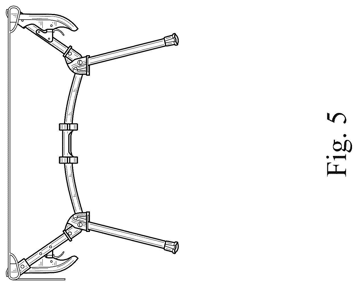 Patent USD1077507 Figure 5 – Camp bed