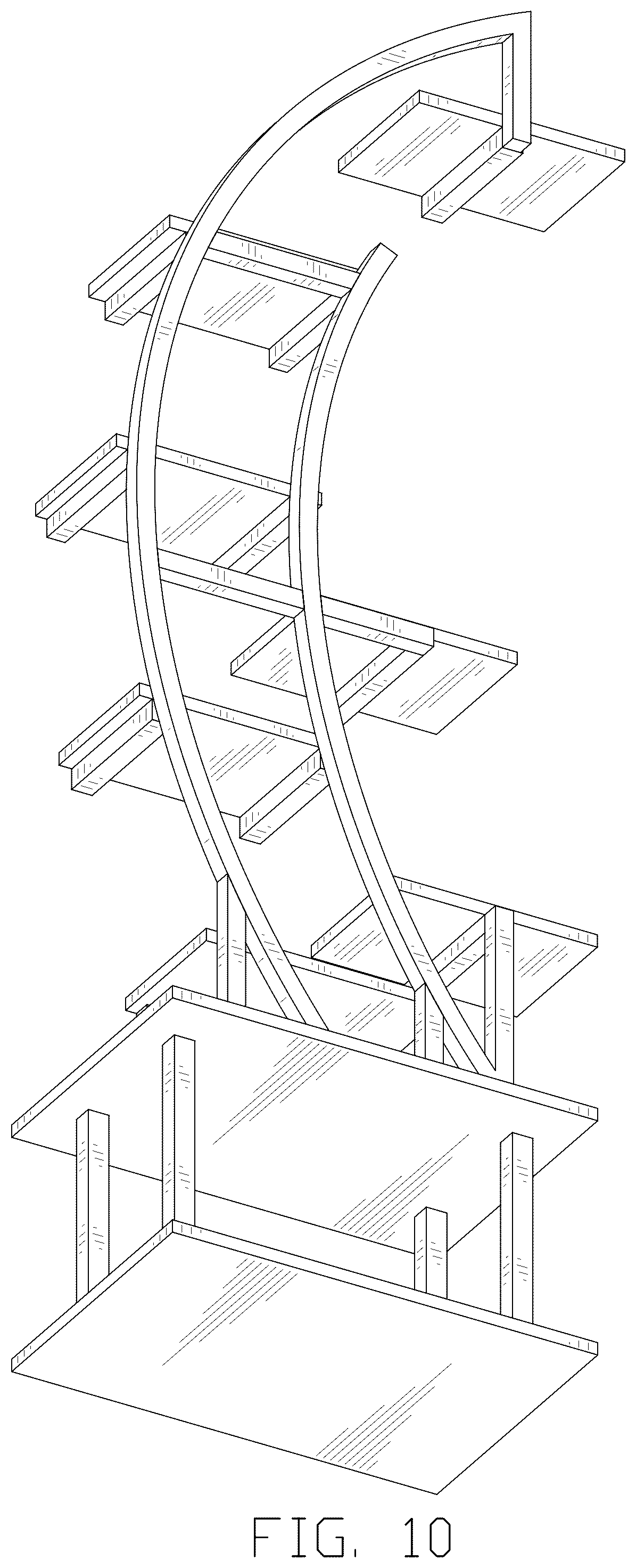 Patent USD1077508 Figure 10 – Plant stand