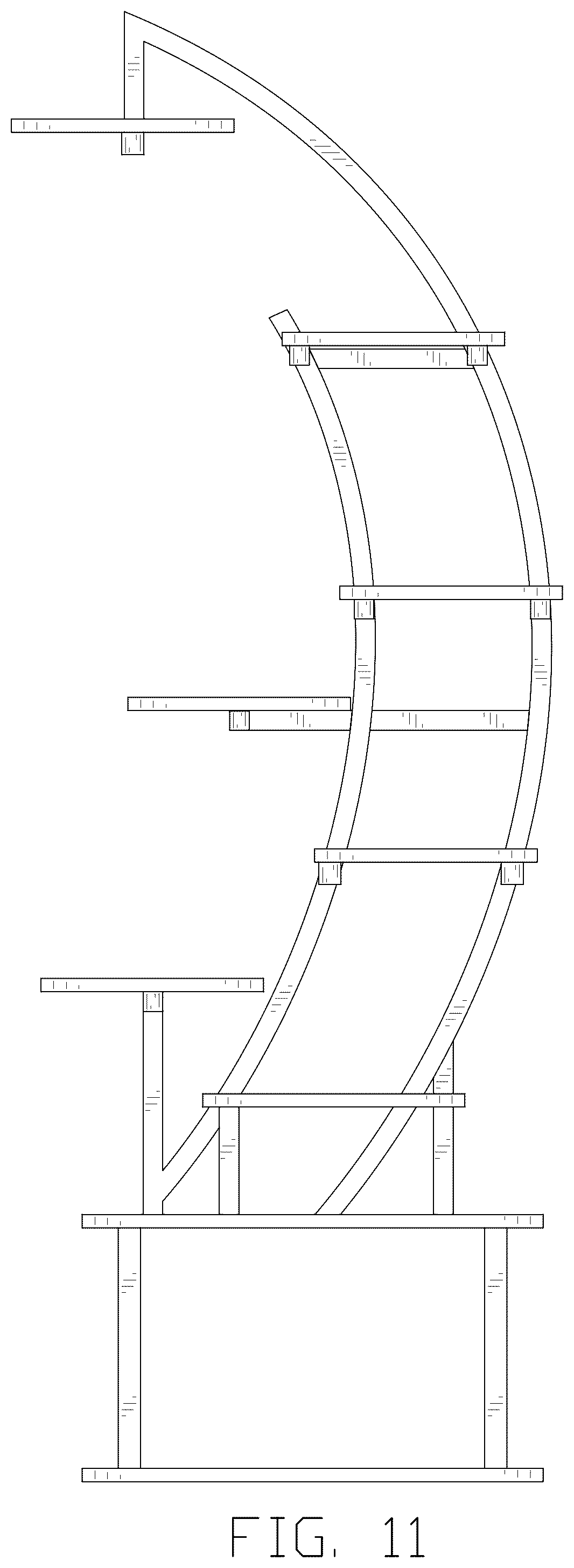 Patent USD1077508 Figure 11 – Plant stand
