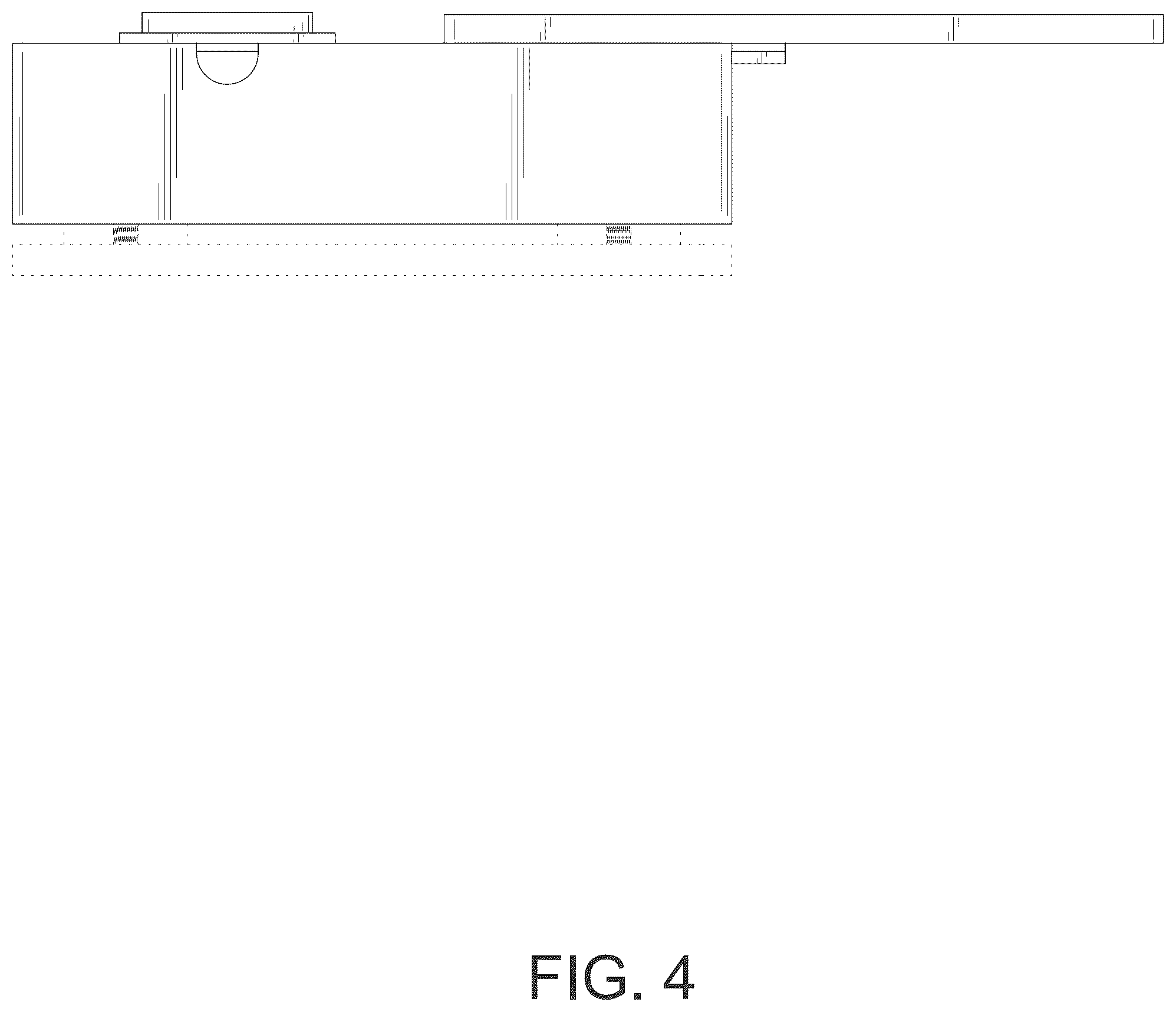 Patent USD1077509 Figure 4 – Couch arm table
