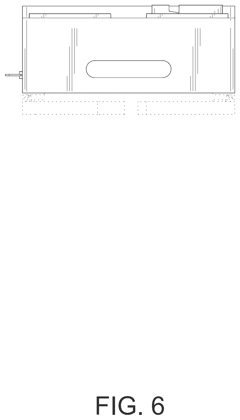 Patent USD1077509 Figure 6 – Couch arm table