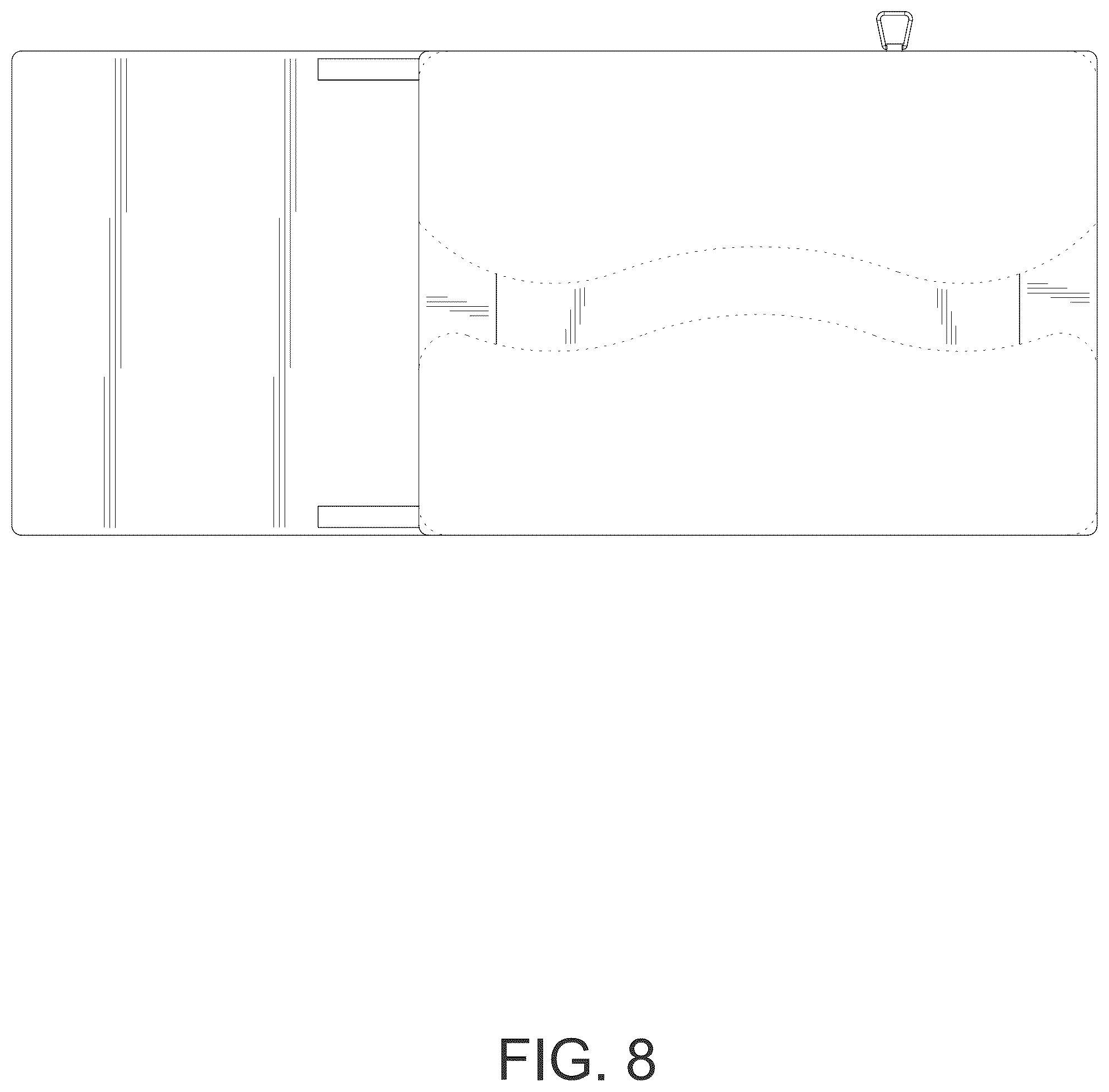 Patent USD1077509 Figure 8 – Couch arm table
