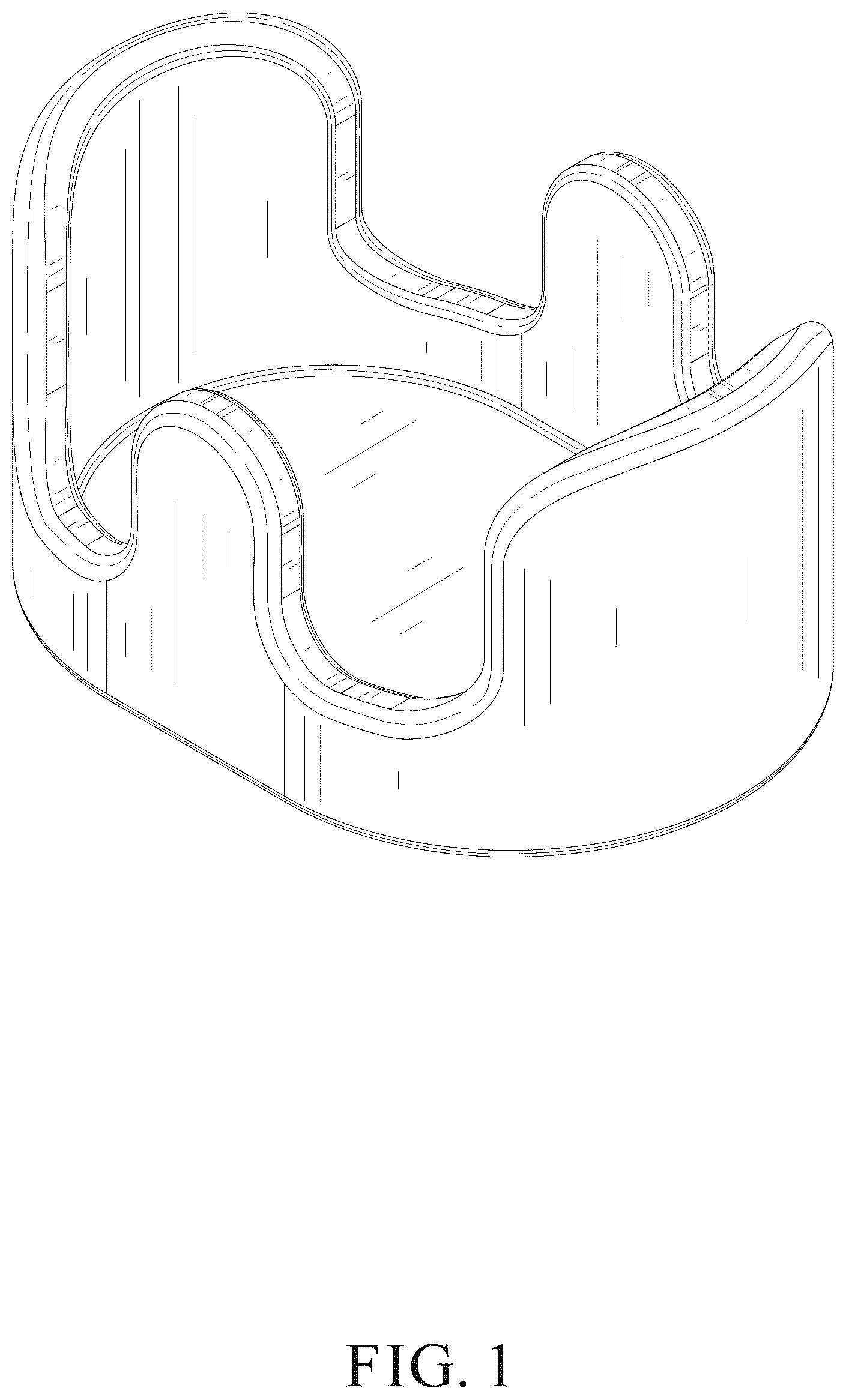Patent USD1077512 Figure 1 – Sponge holder