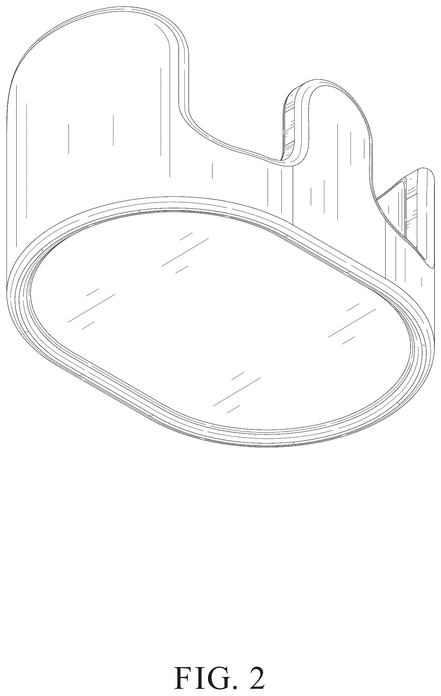 Patent USD1077512 Figure 2 – Sponge holder