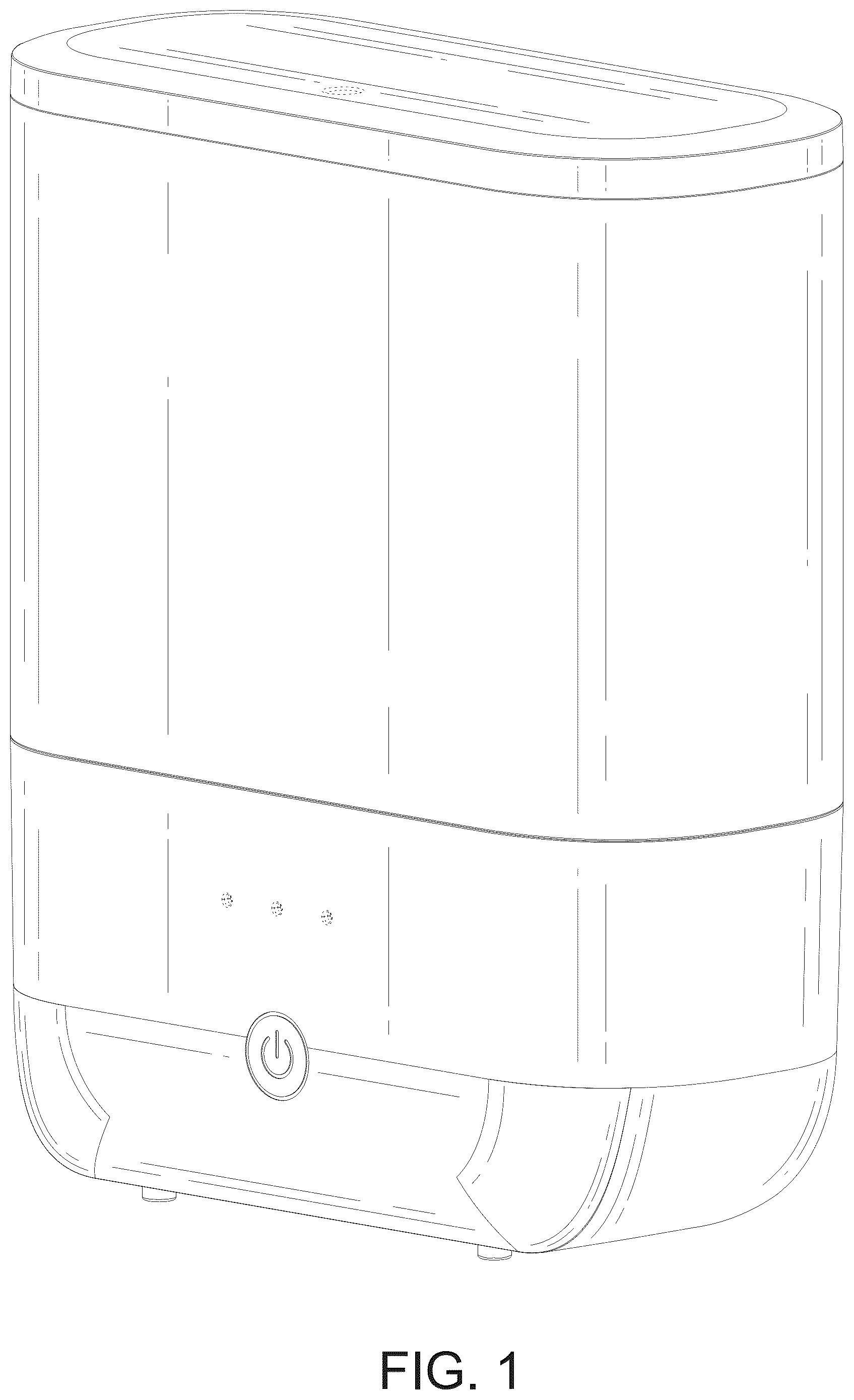 Patent USD1077515 Figure 1 – Soap dispenser