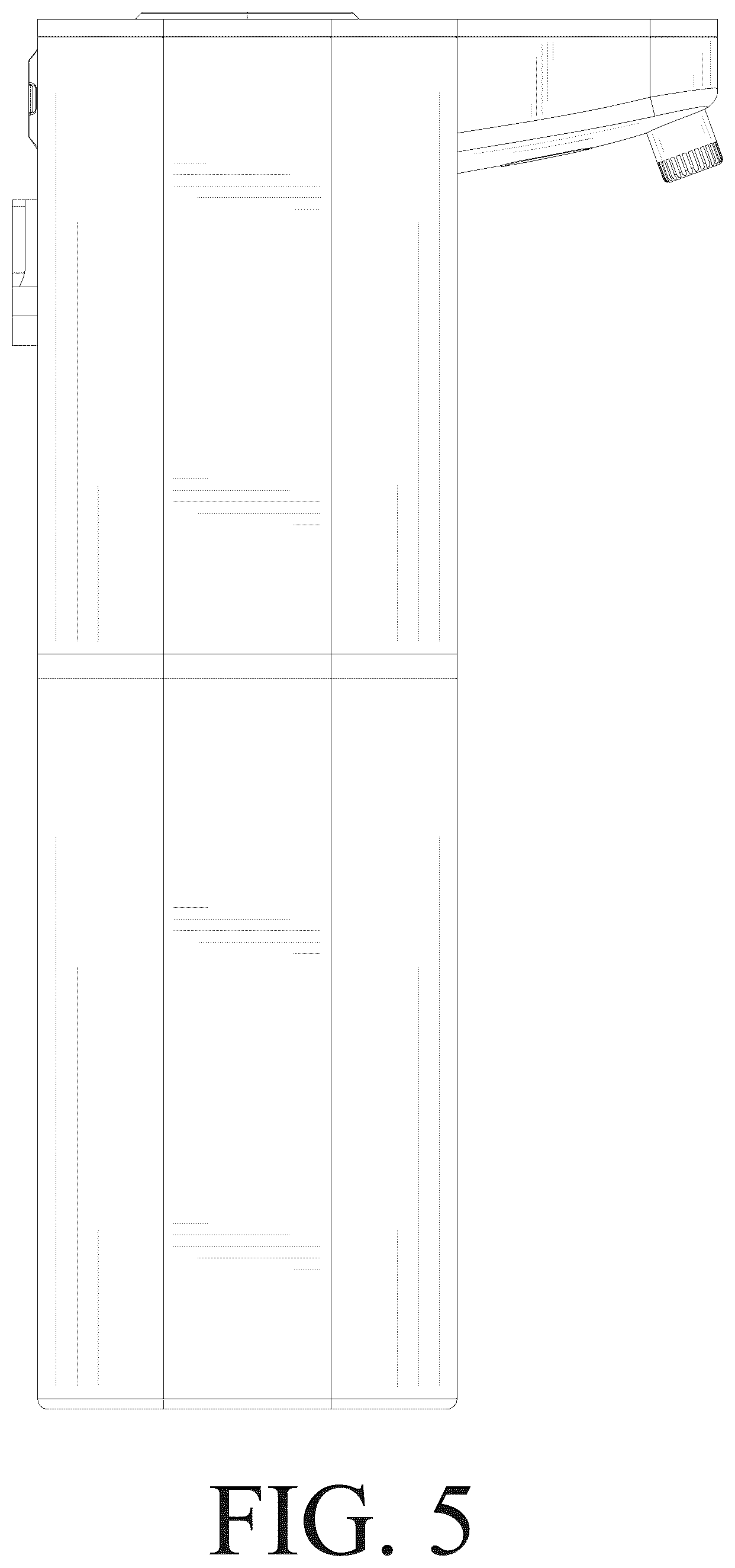 Patent USD1077517 Figure 5 – Auto dispenser