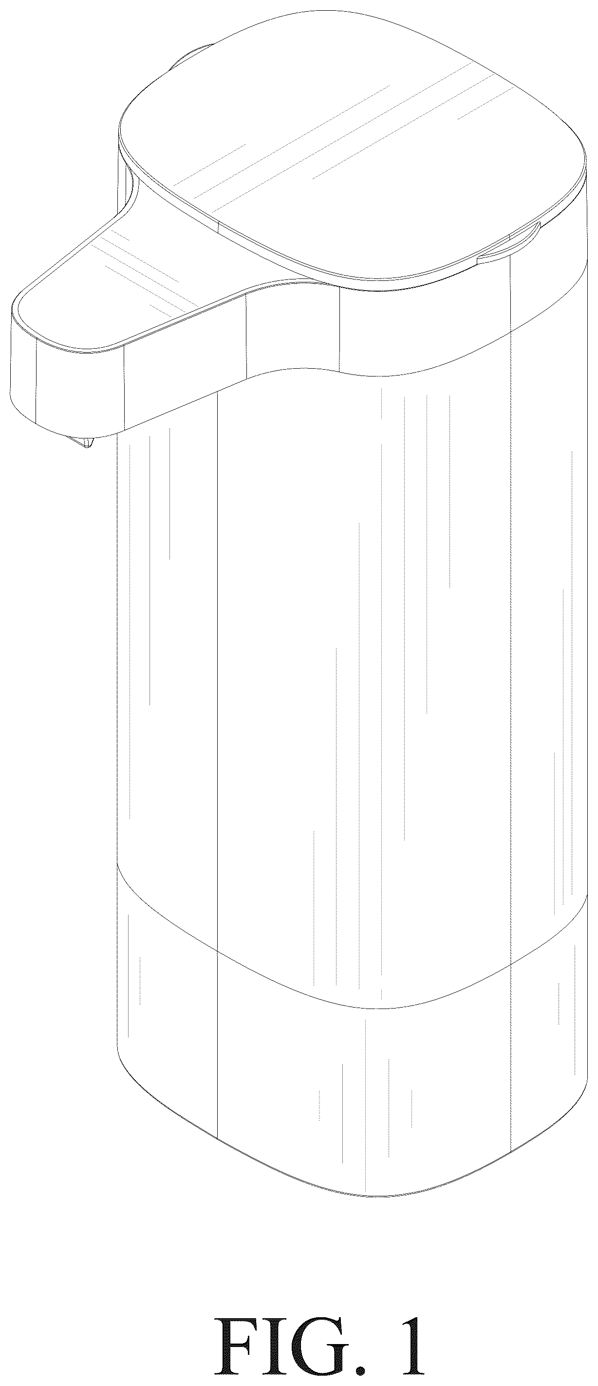 Patent USD1077518 Figure 1 – Auto dispenser