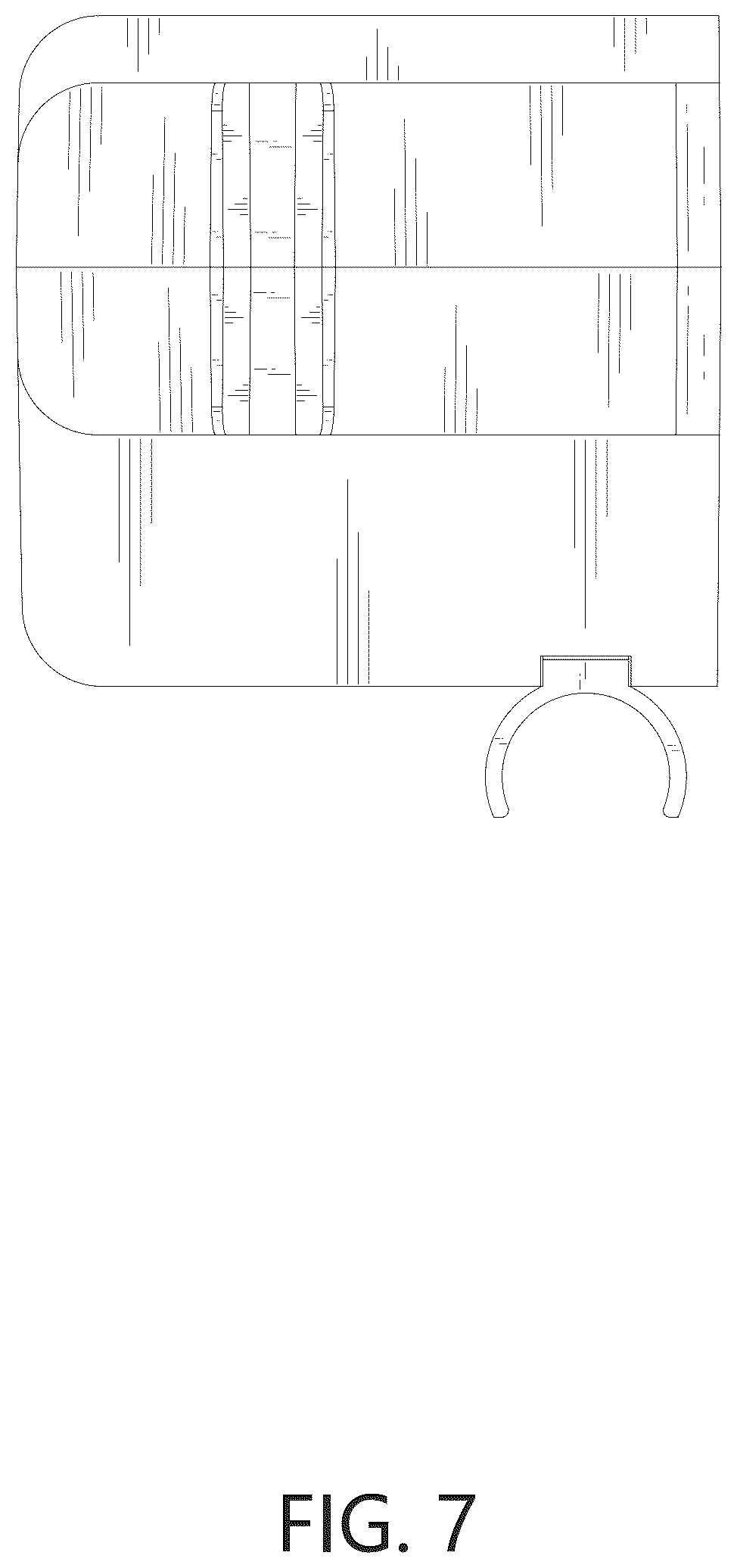 Patent USD1077521 Figure 7 – Spin scrubber organizer rack