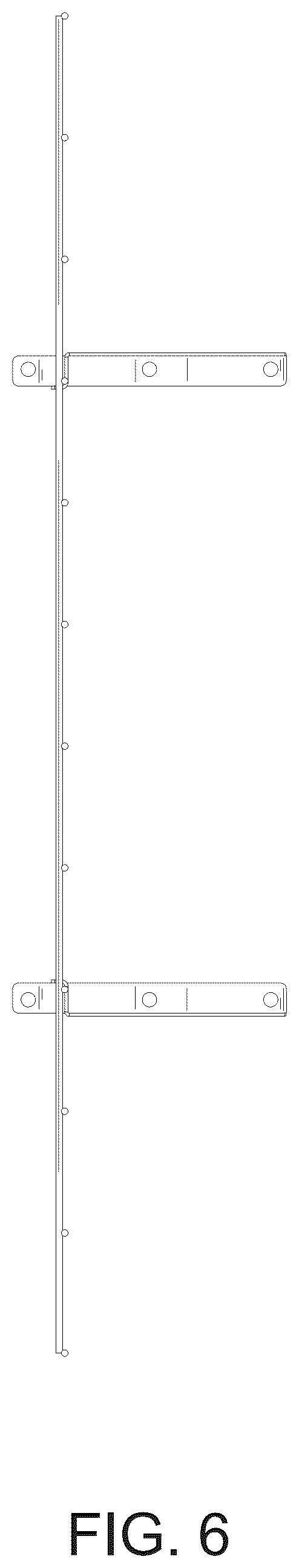 Patent USD1077523 Figure 6 – Wall shelf