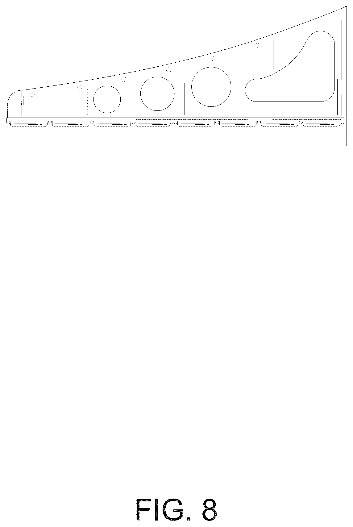 Patent USD1077523 Figure 8 – Wall shelf