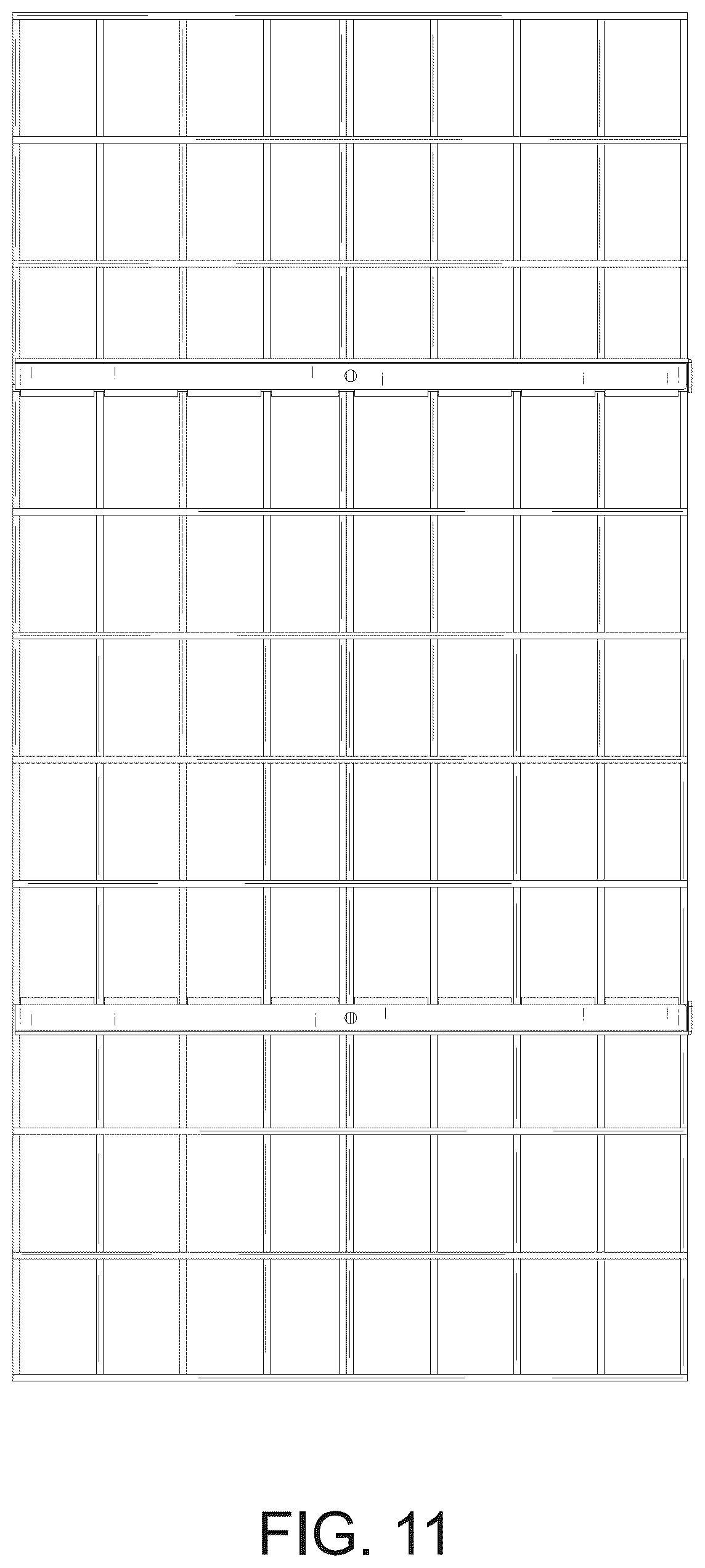 Patent USD1077523 Figure 11 – Wall shelf