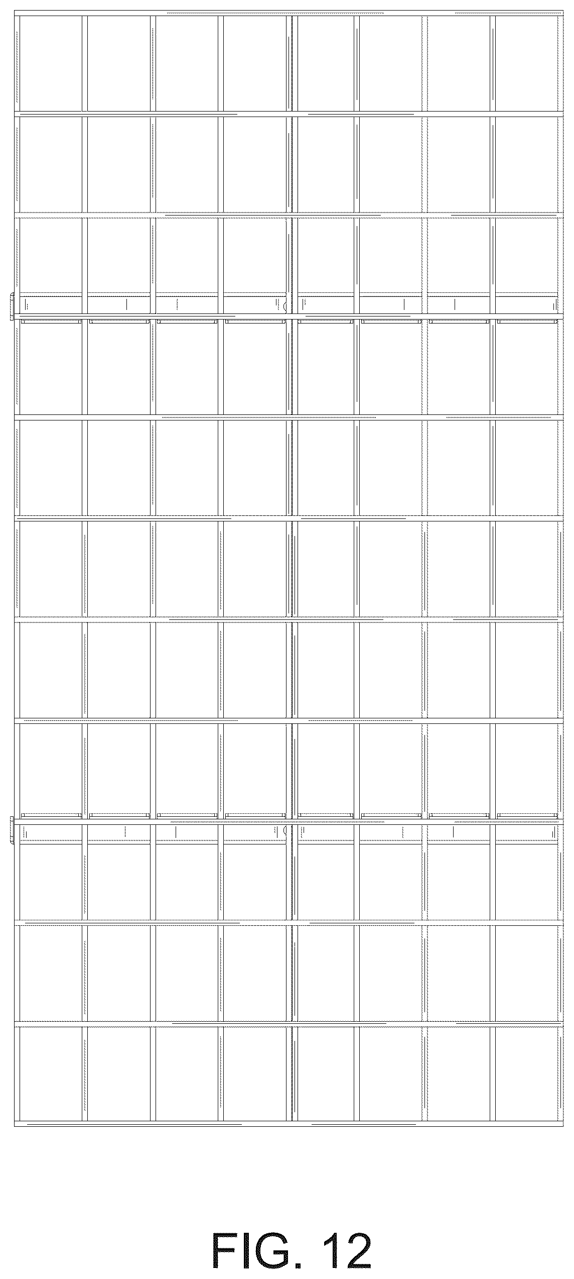 Patent USD1077523 Figure 12 – Wall shelf