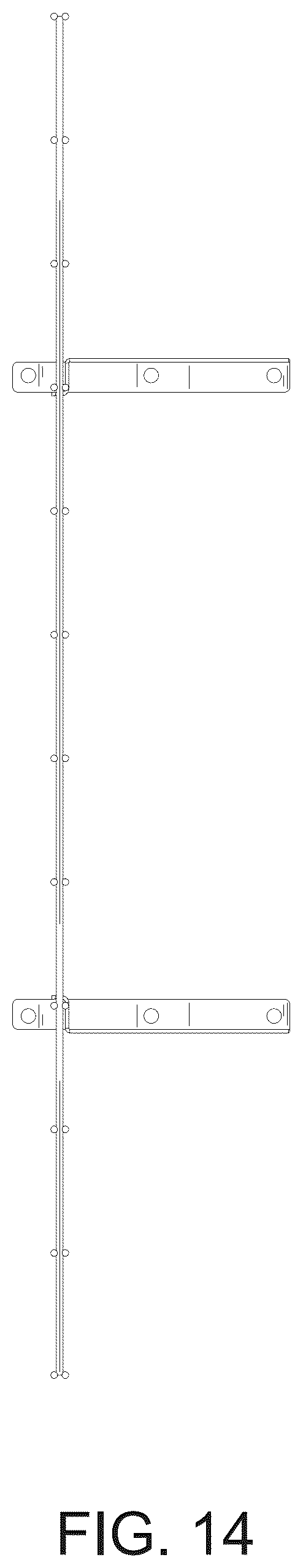 Patent USD1077523 Figure 14 – Wall shelf
