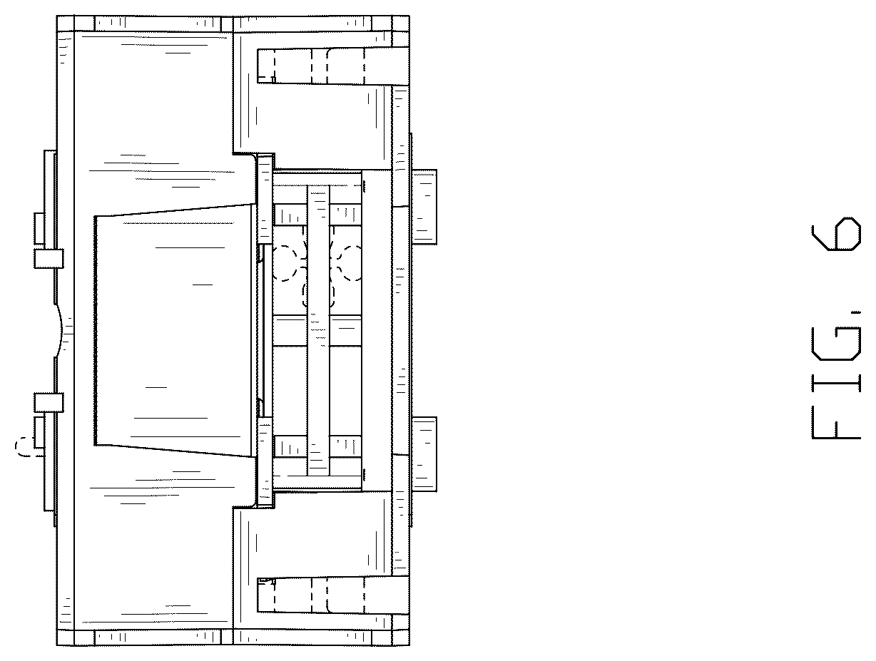 Patent USD1077524 Figure 6 – Take-up device for curtain