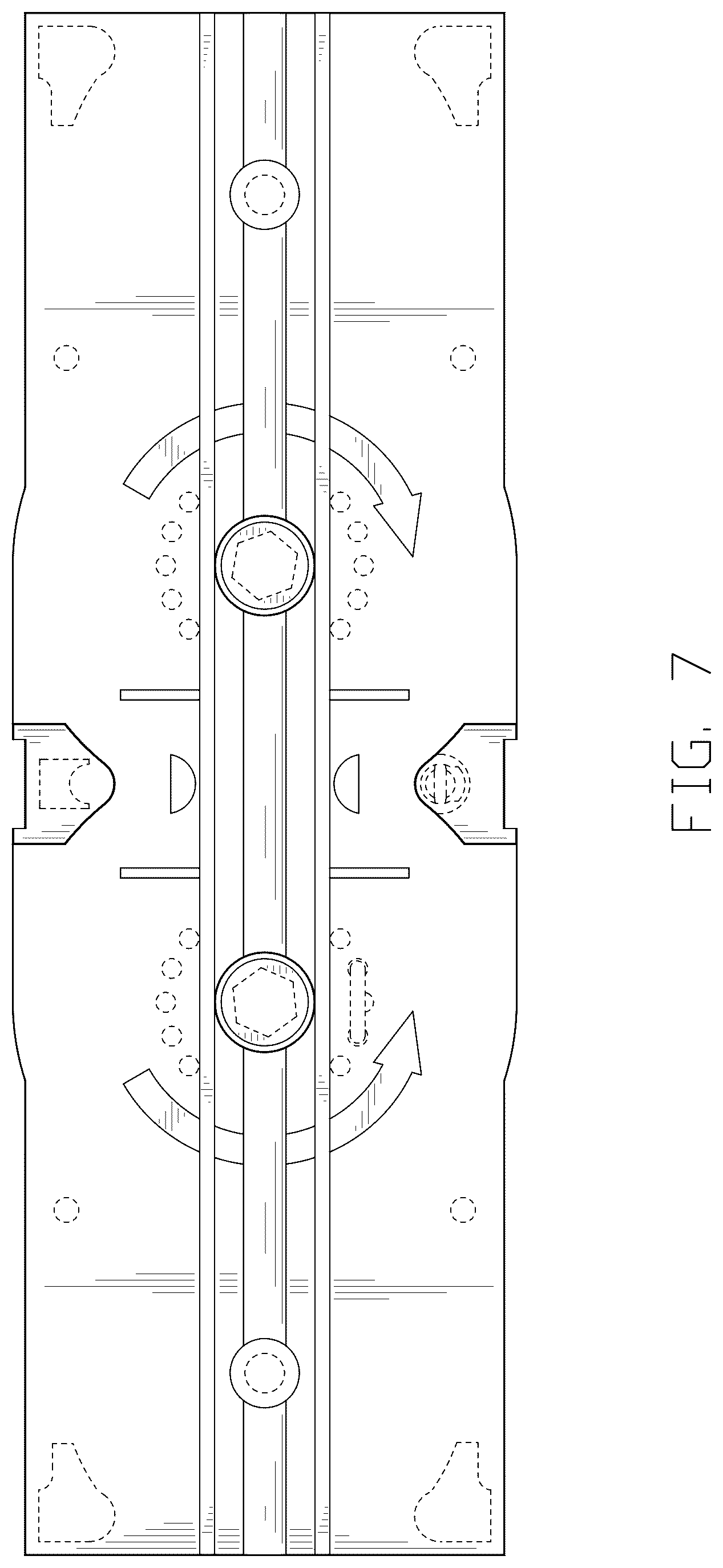 Patent USD1077524 Figure 7 – Take-up device for curtain