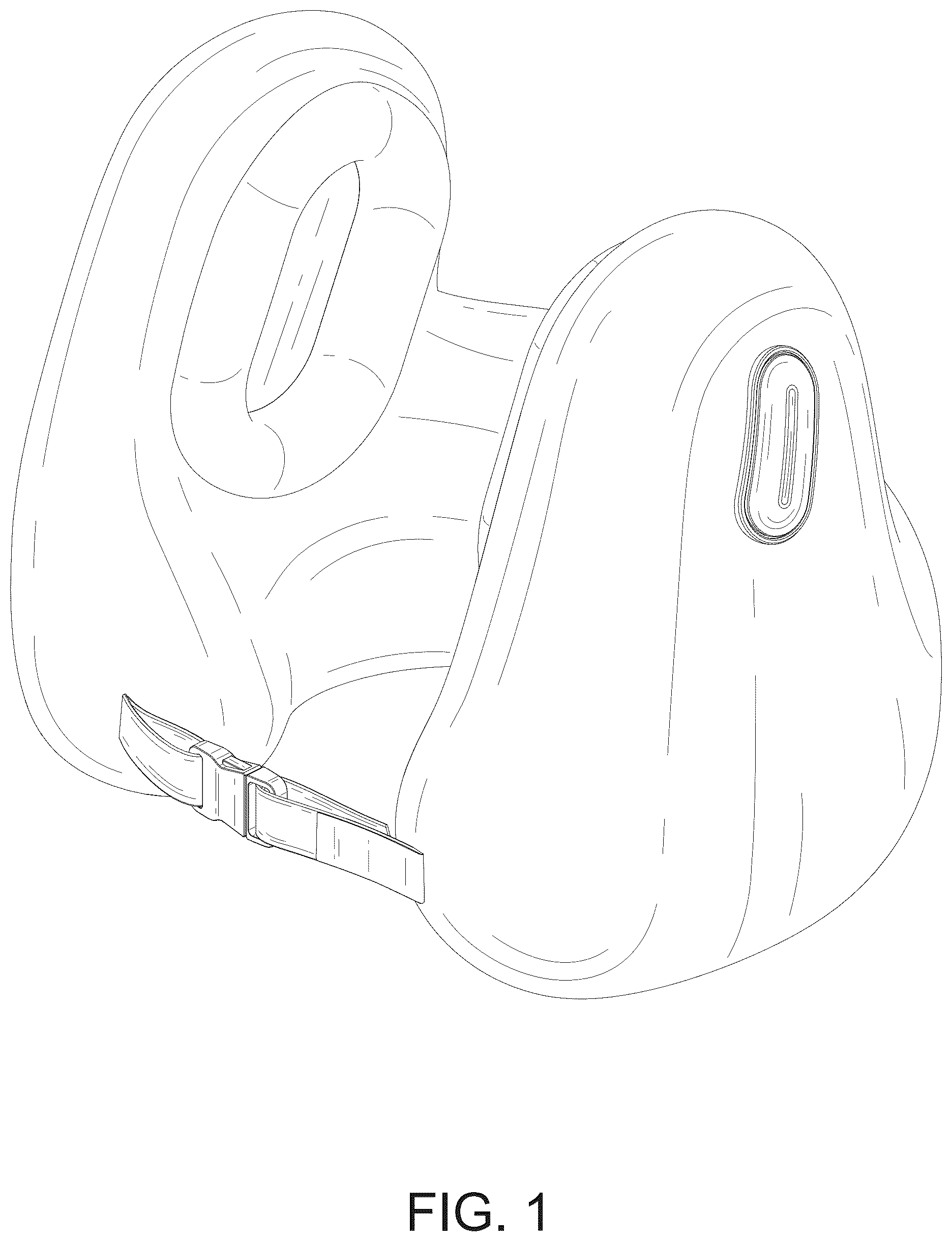 Patent USD1077527 Figure 1 – Neck pillow