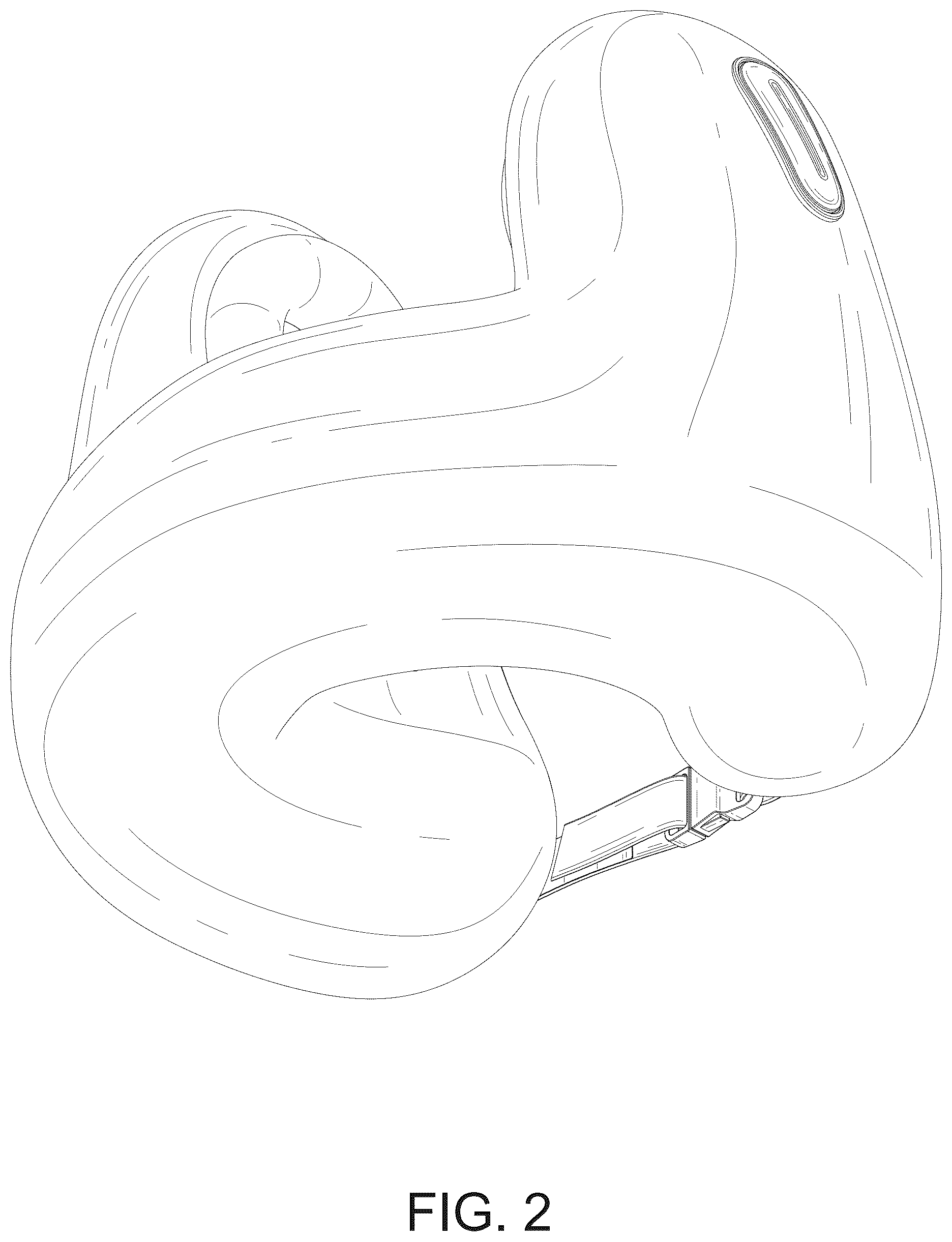 Patent USD1077527 Figure 2 – Neck pillow