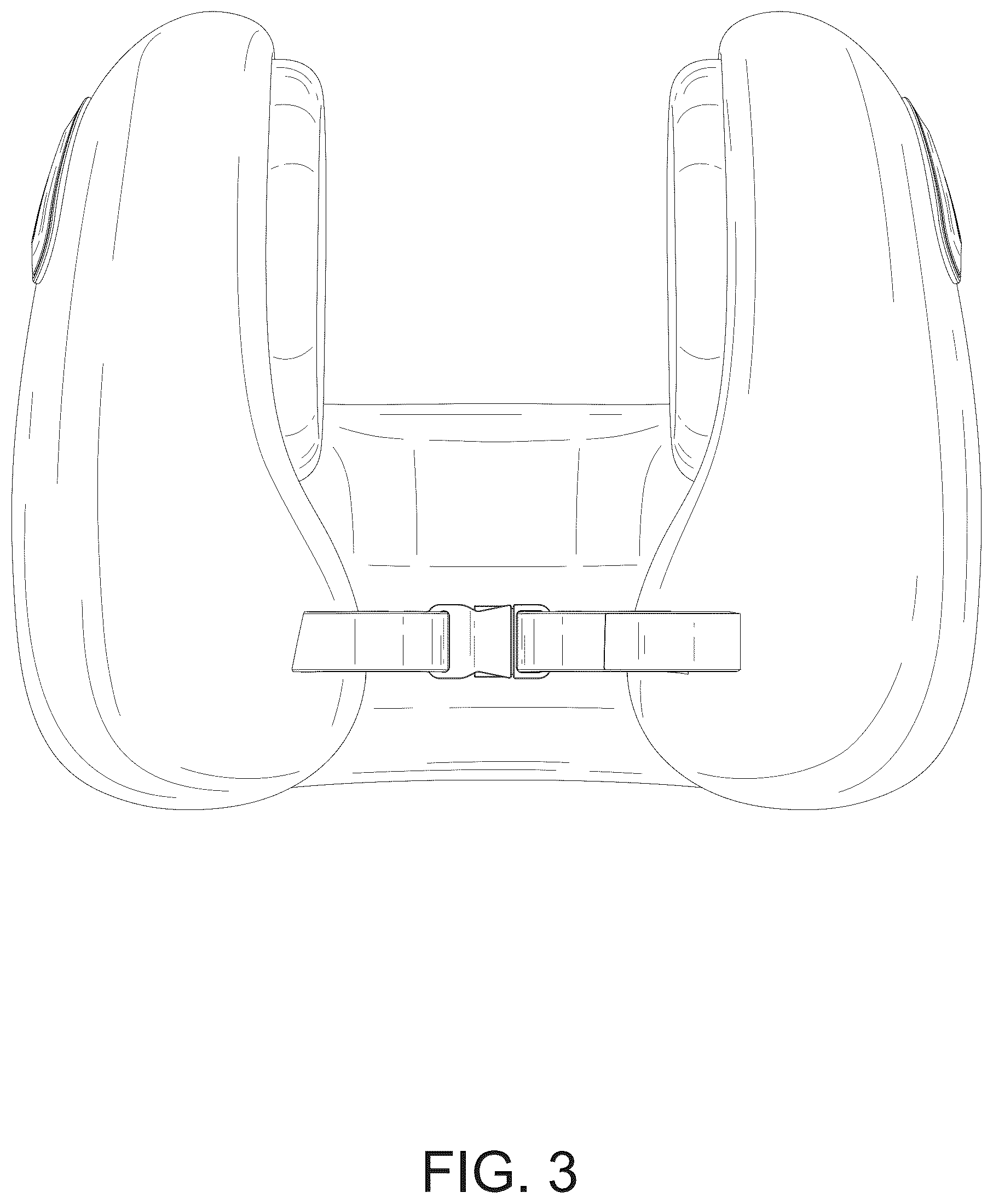 Patent USD1077527 Figure 3 – Neck pillow