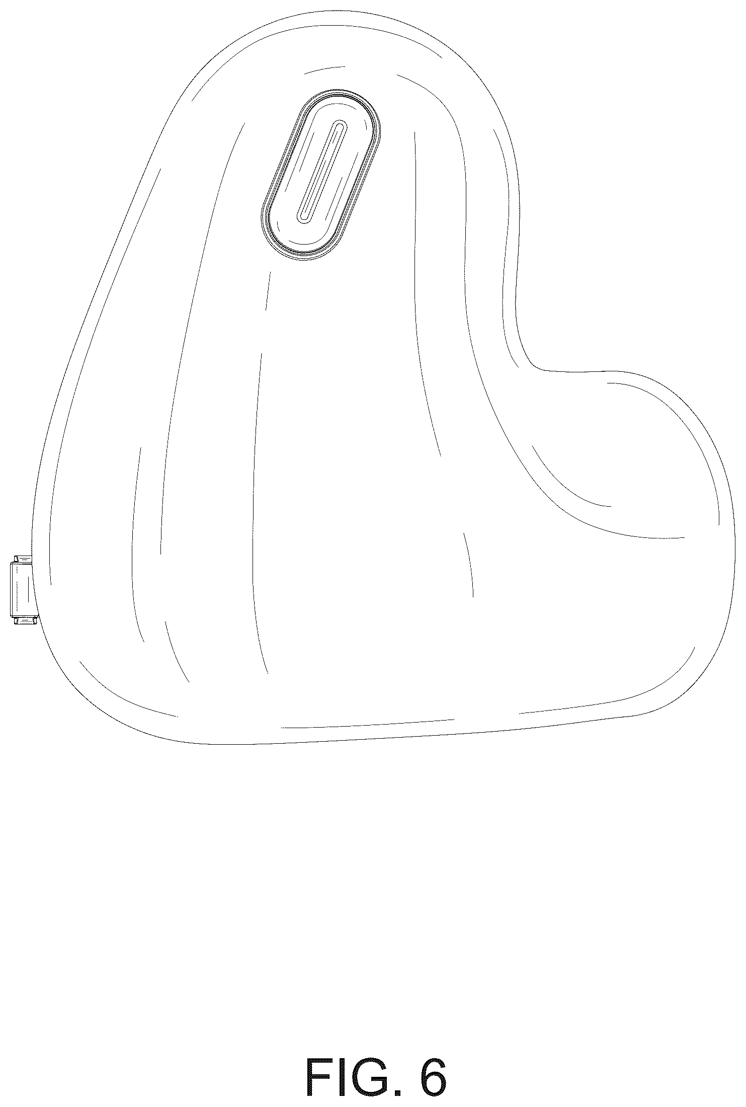 Patent USD1077527 Figure 6 – Neck pillow