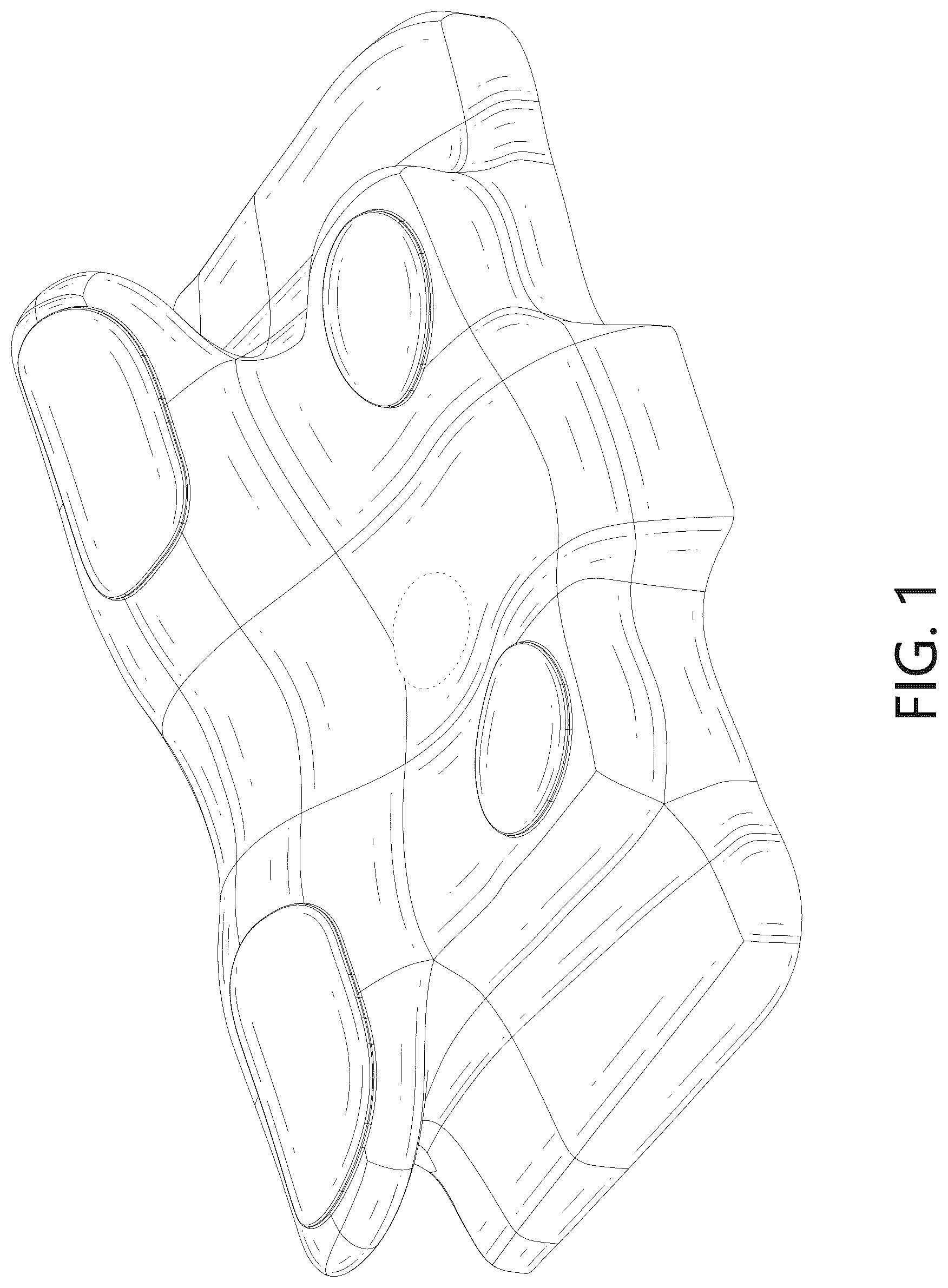 Patent USD1077529 Figure 1 – Pillow