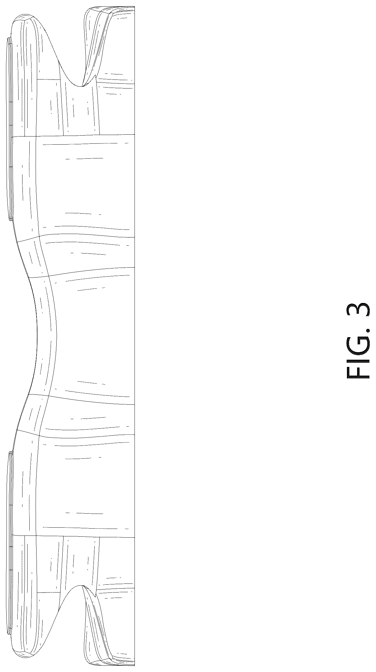 Patent USD1077529 Figure 3 – Pillow