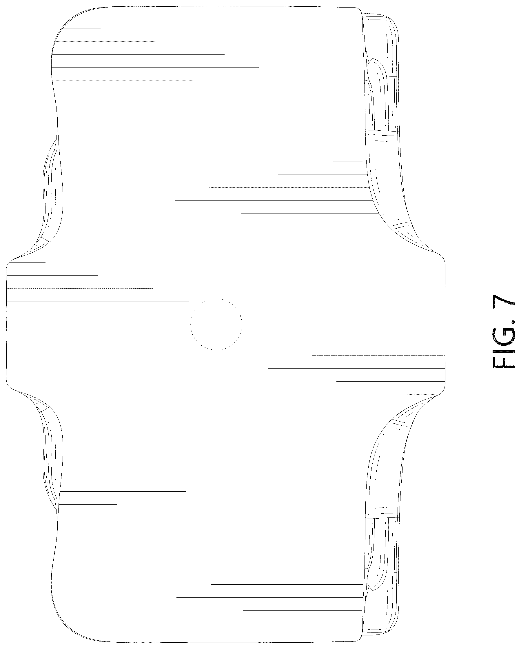 Patent USD1077529 Figure 7 – Pillow