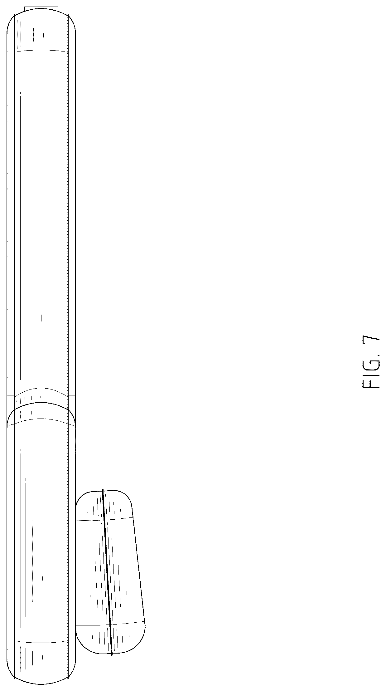 Patent USD1077530 Figure 7 – Car air mattress