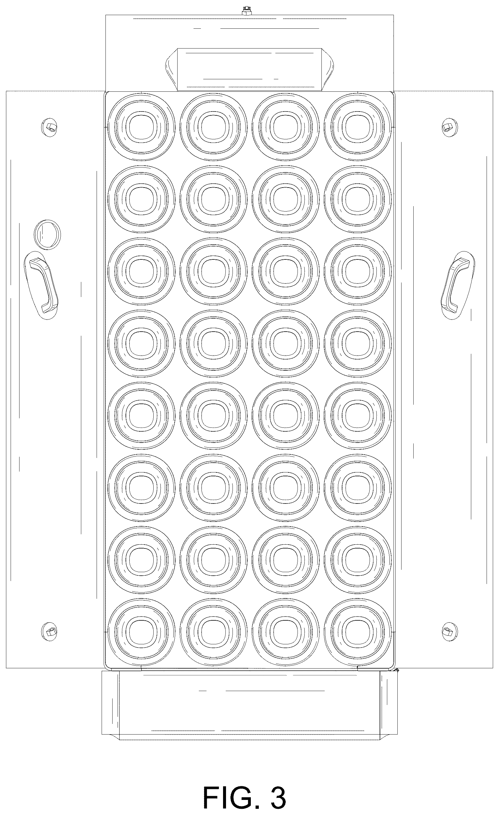 Patent USD1077531 Figure 3 – Inflatable bed