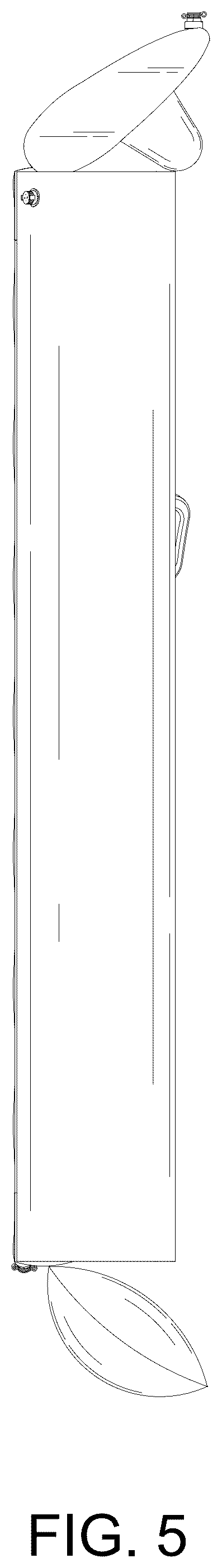 Patent USD1077531 Figure 5 – Inflatable bed