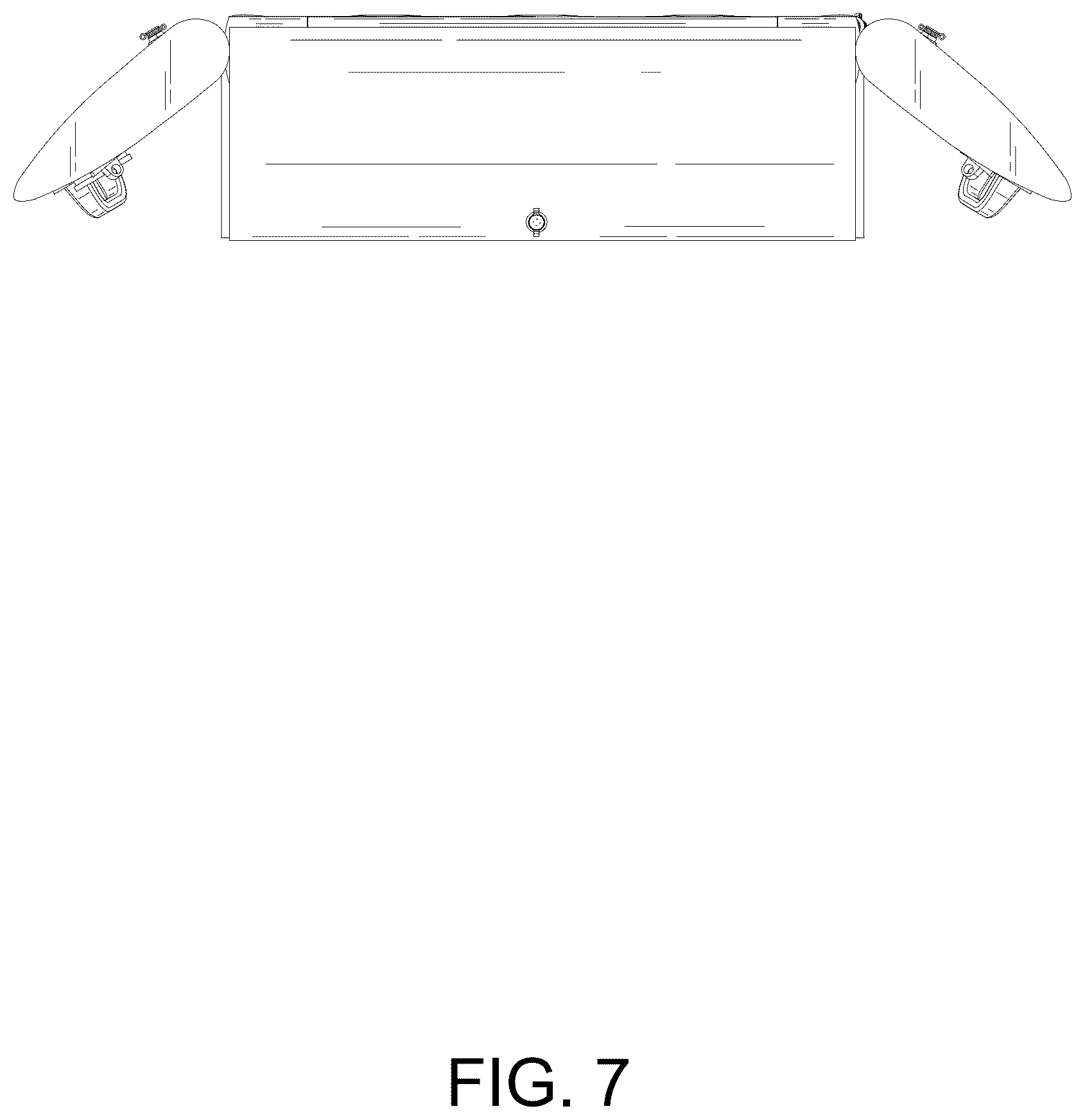 Patent USD1077531 Figure 7 – Inflatable bed