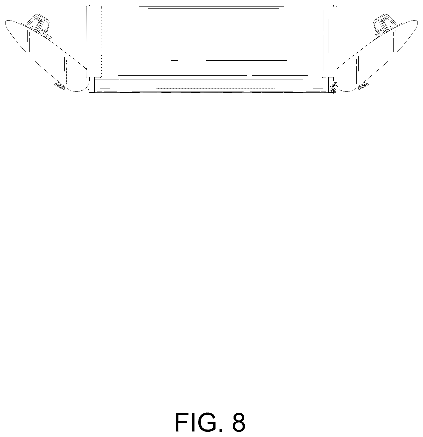 Patent USD1077531 Figure 8 – Inflatable bed