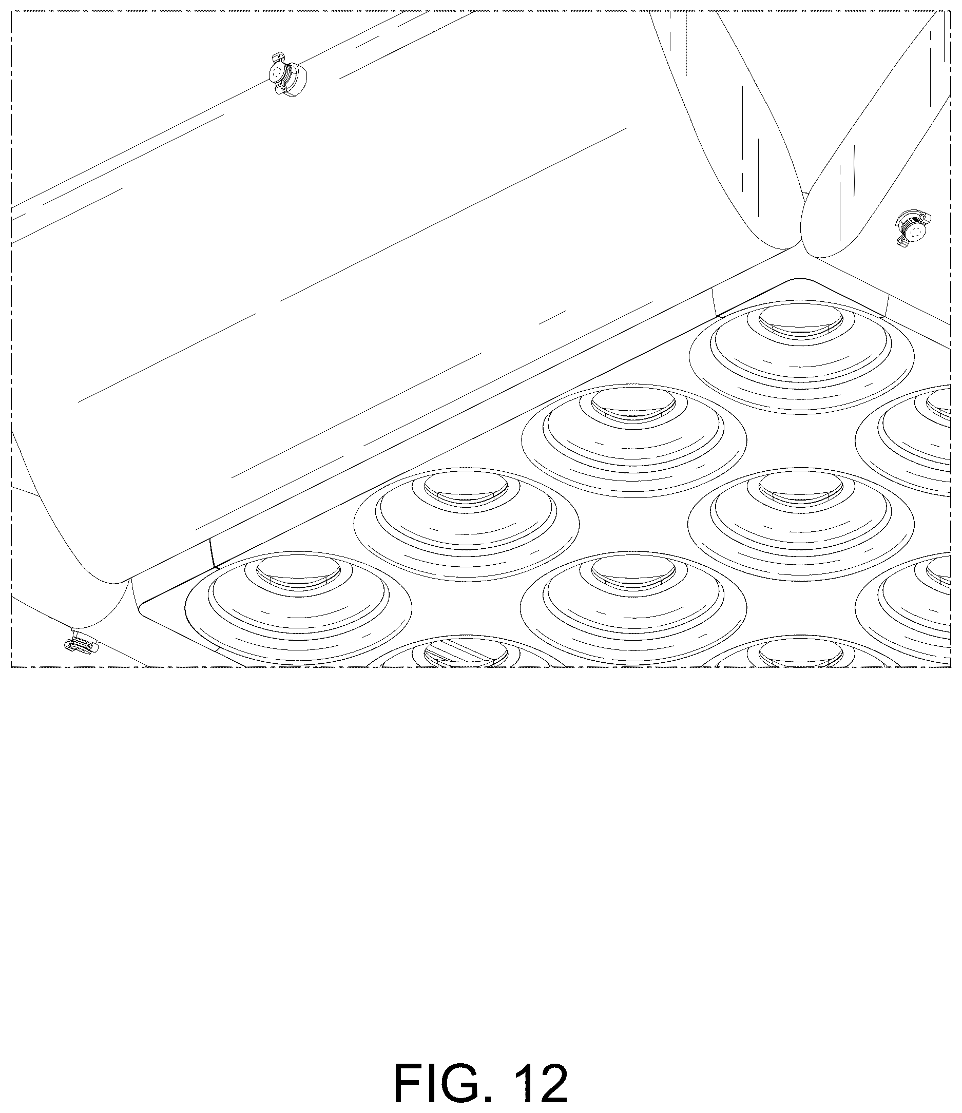 Patent USD1077531 Figure 12 – Inflatable bed
