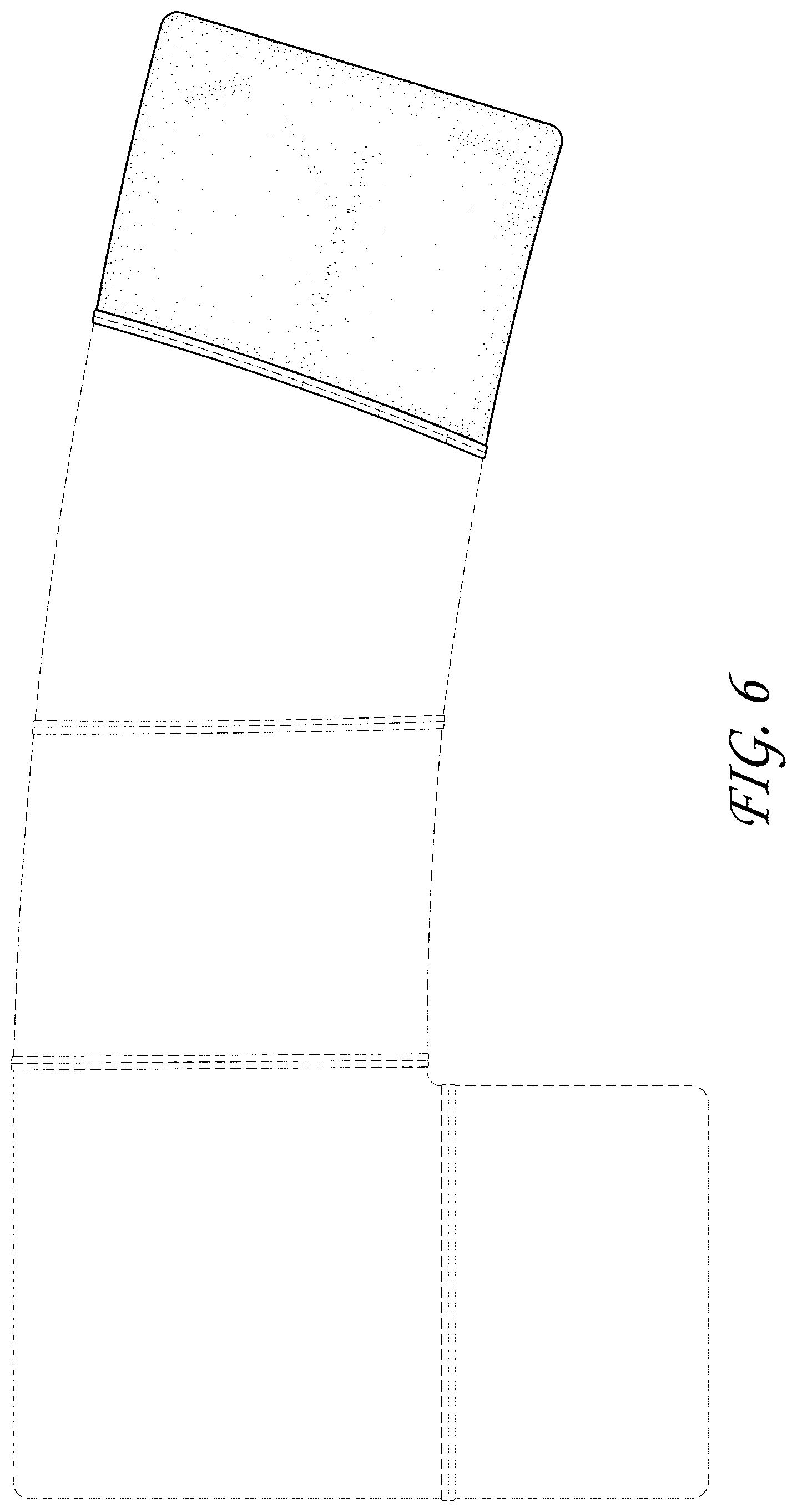 Patent USD1077533 Figure 6 – Furniture cover