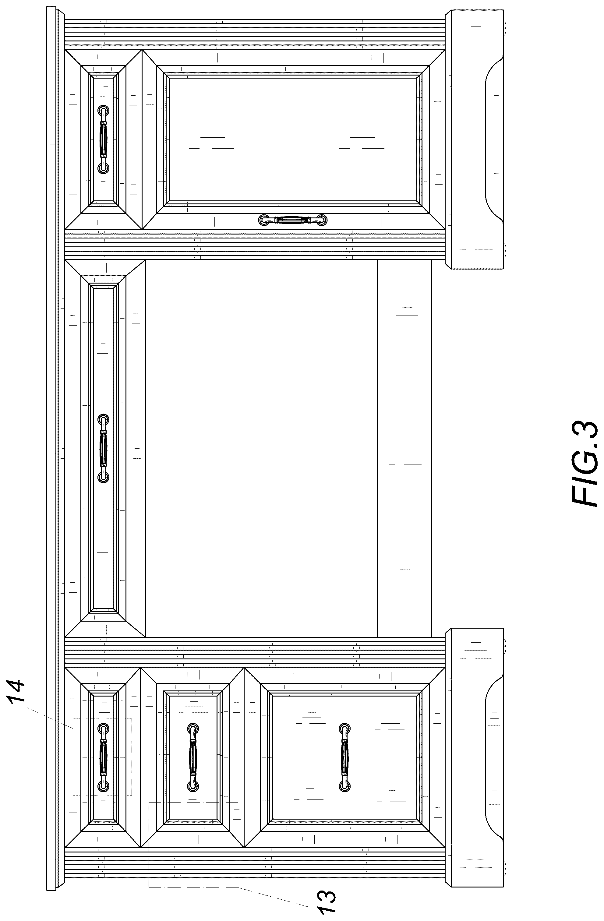Patent USD1077534 Figure 3 – Desk