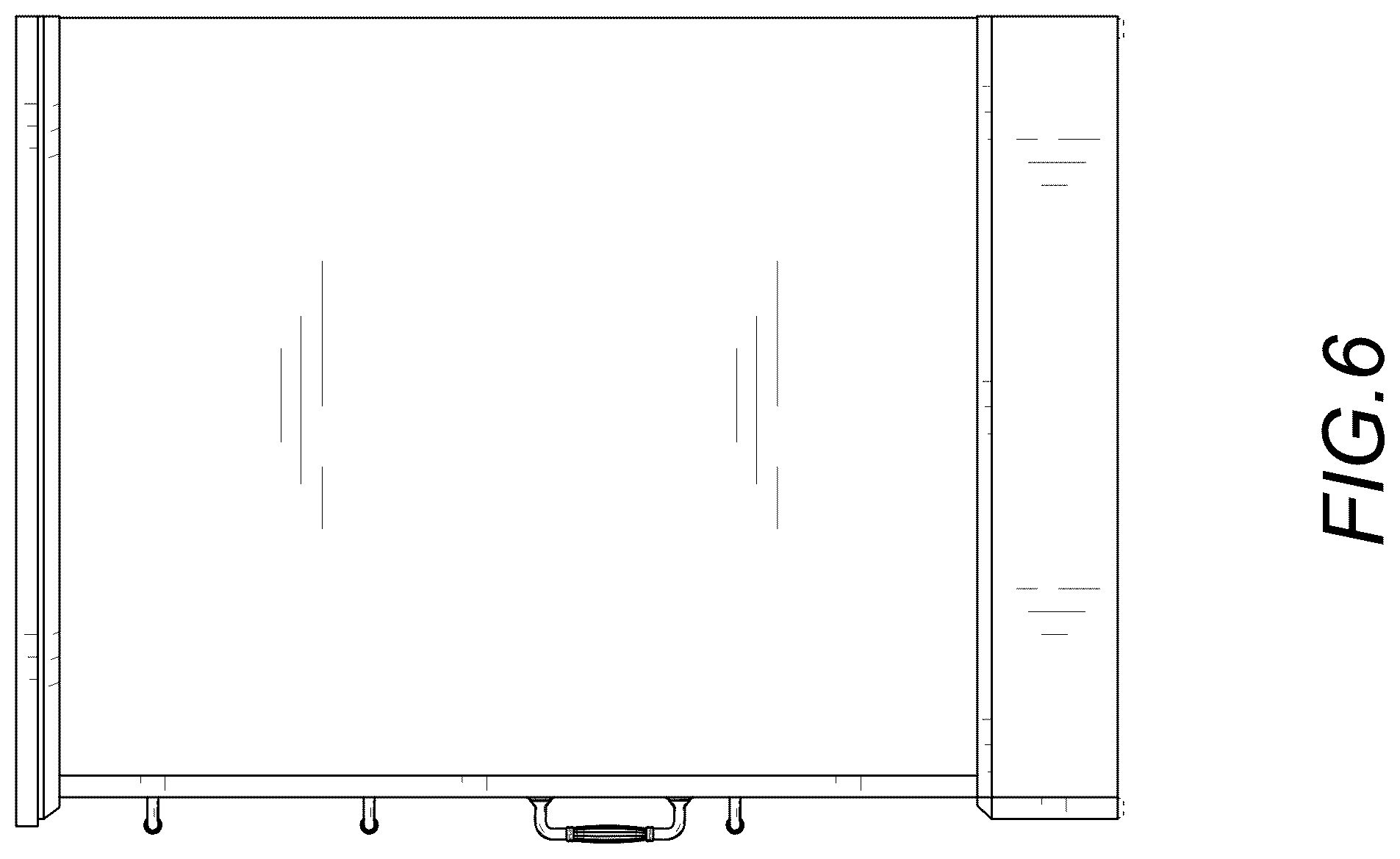 Patent USD1077534 Figure 6 – Desk