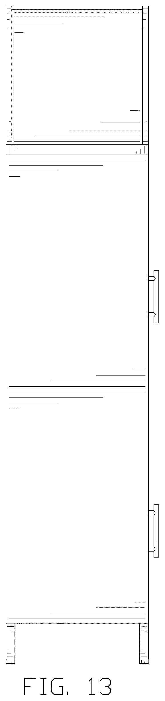 Patent USD1077535 Figure 13 – Set of cabinets