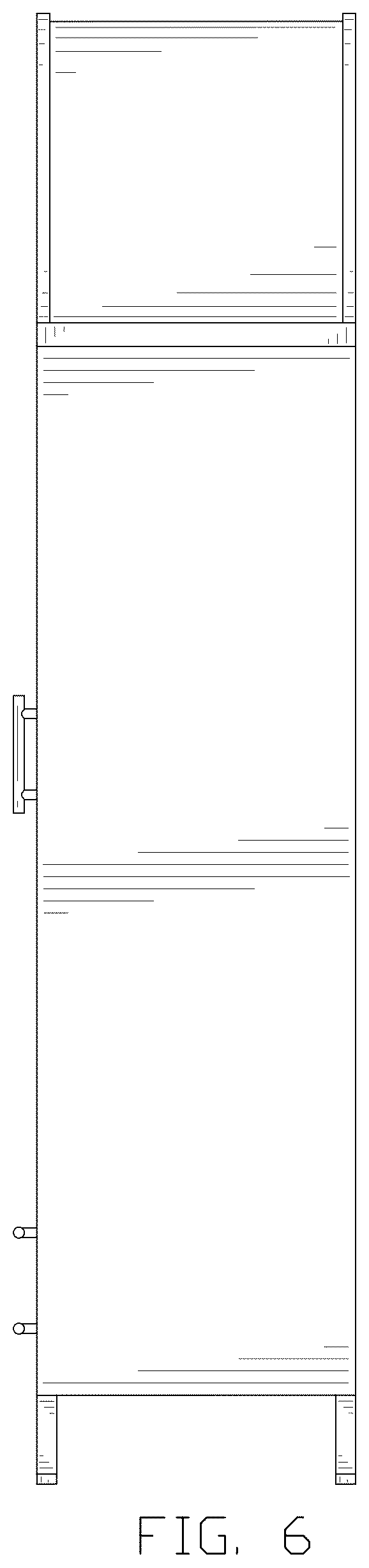 Patent USD1077536 Figure 6 – Set of cabinets